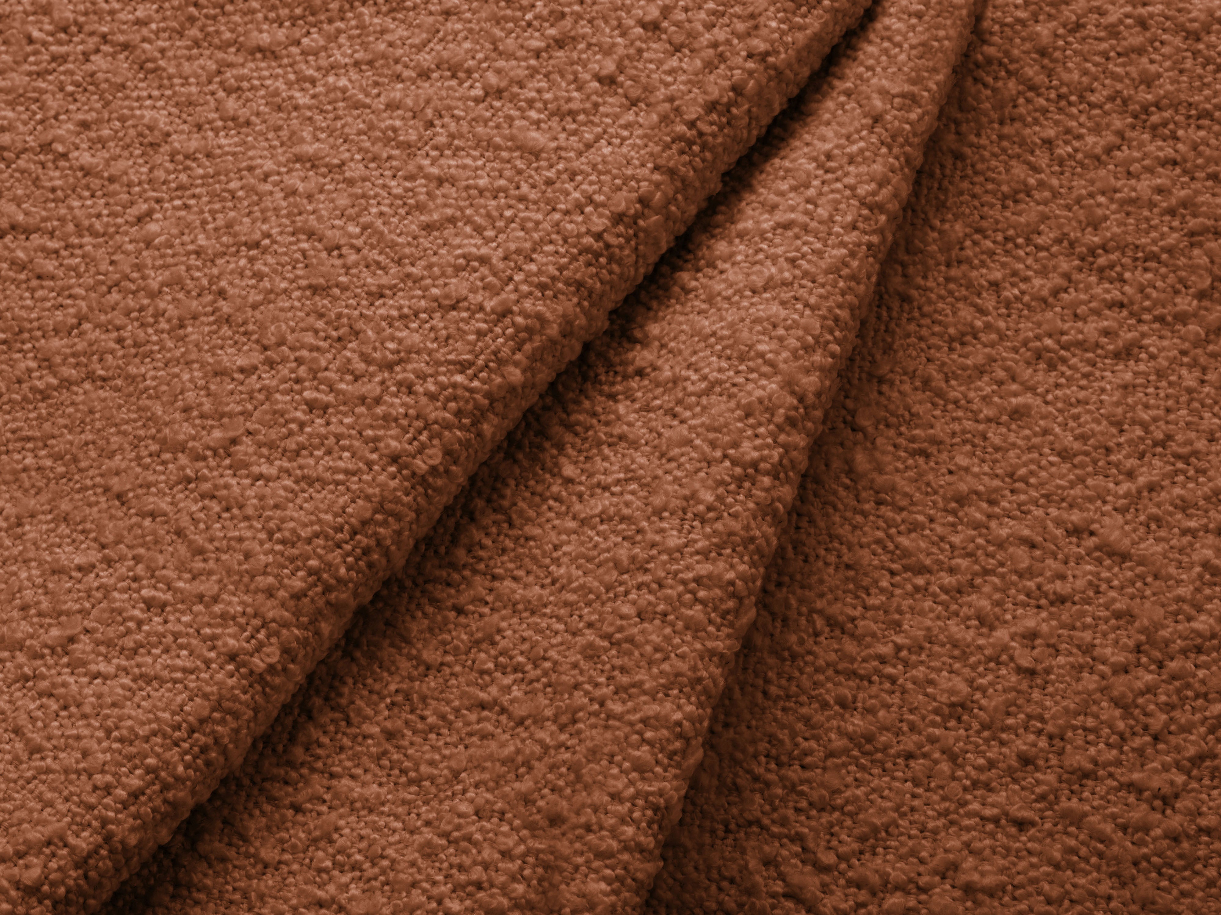Sofa 3-Sitzer POPPY terracotta Boucle