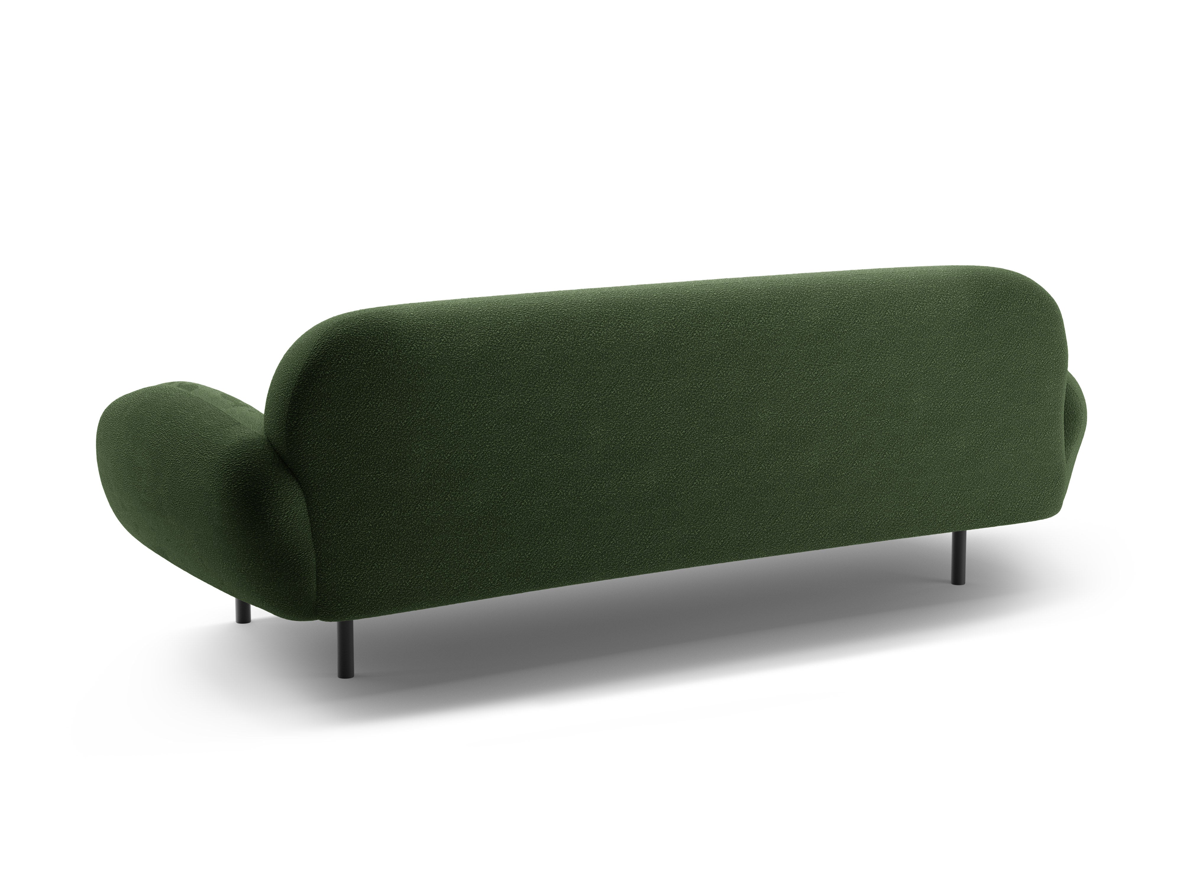 3-seater Sofa POPPY green boucle