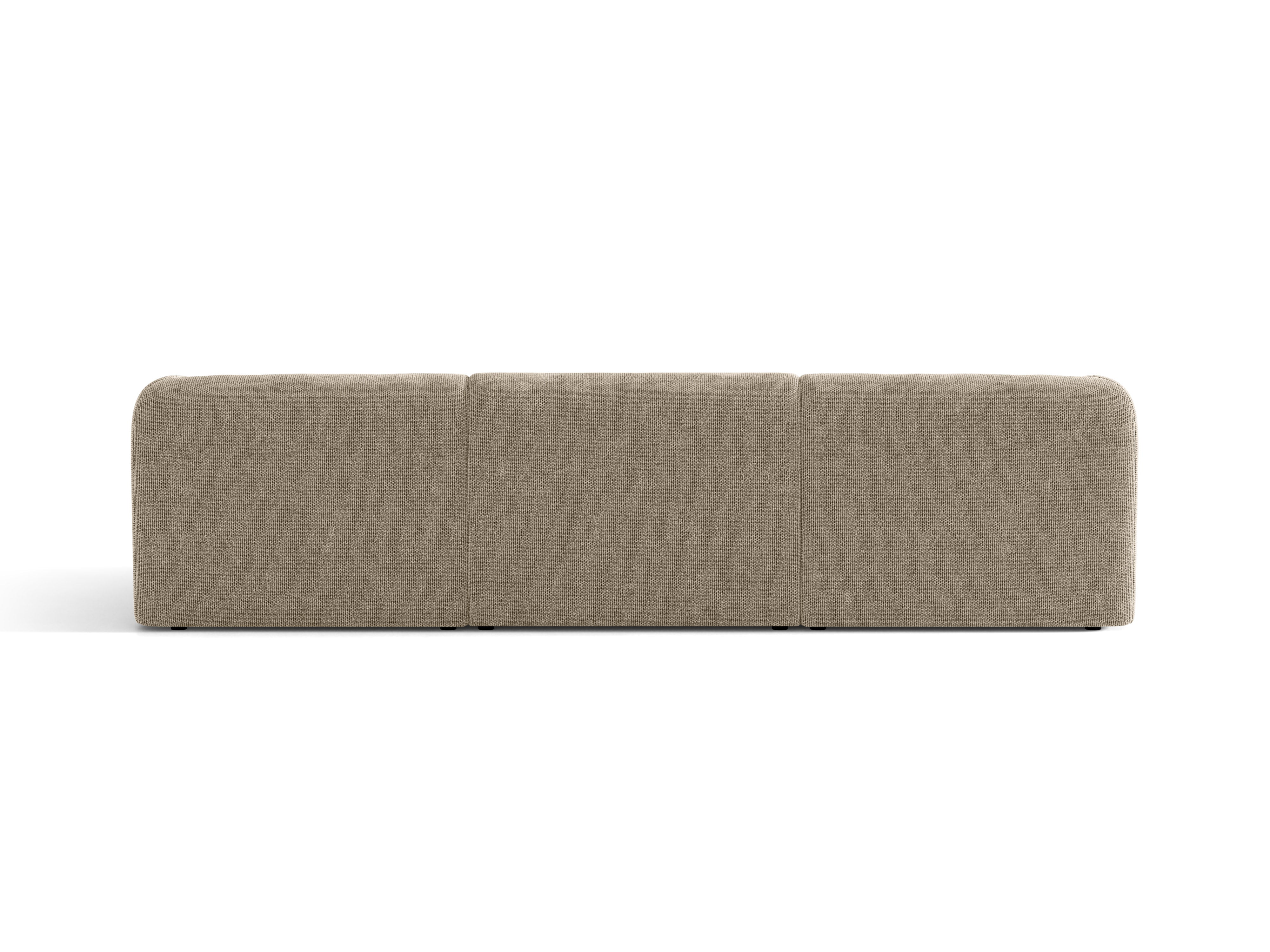 Sofa 3-Sitzer MILEY beige Chenille seidig