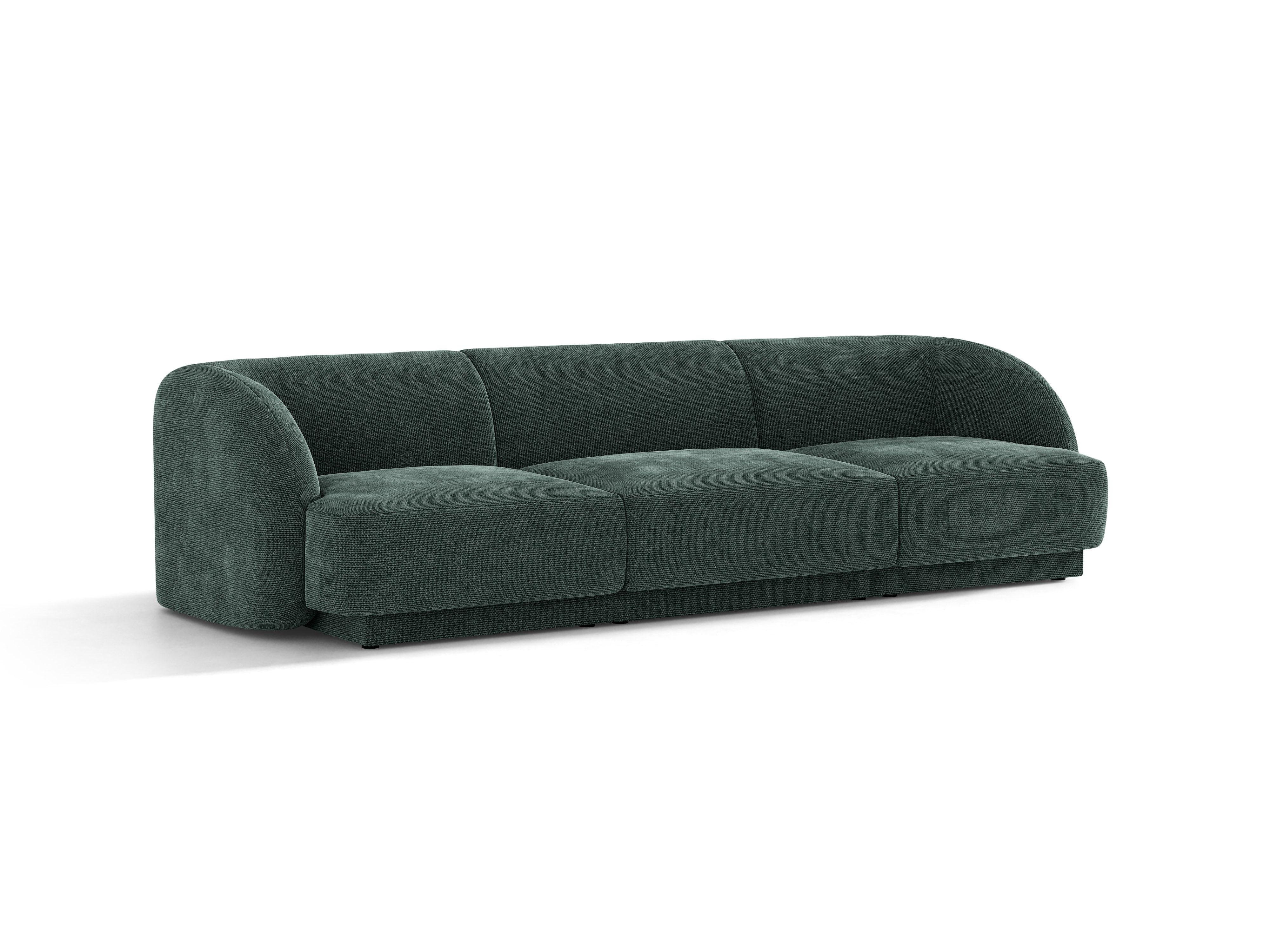 Sofa 3-Sitzer MILEY petrol samtig