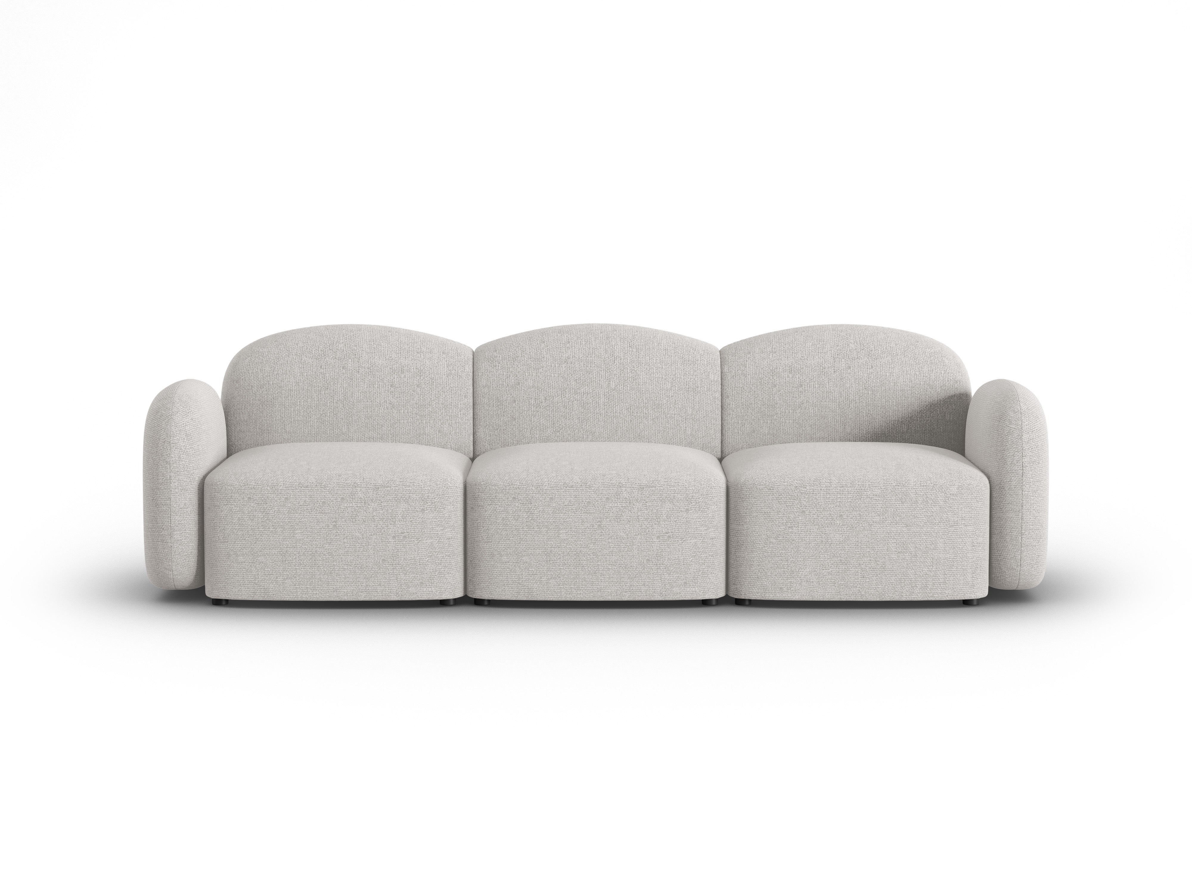 Sofa 3-osobowa BLAIR szenil jasnoszary melanż Micadoni Eye on Design