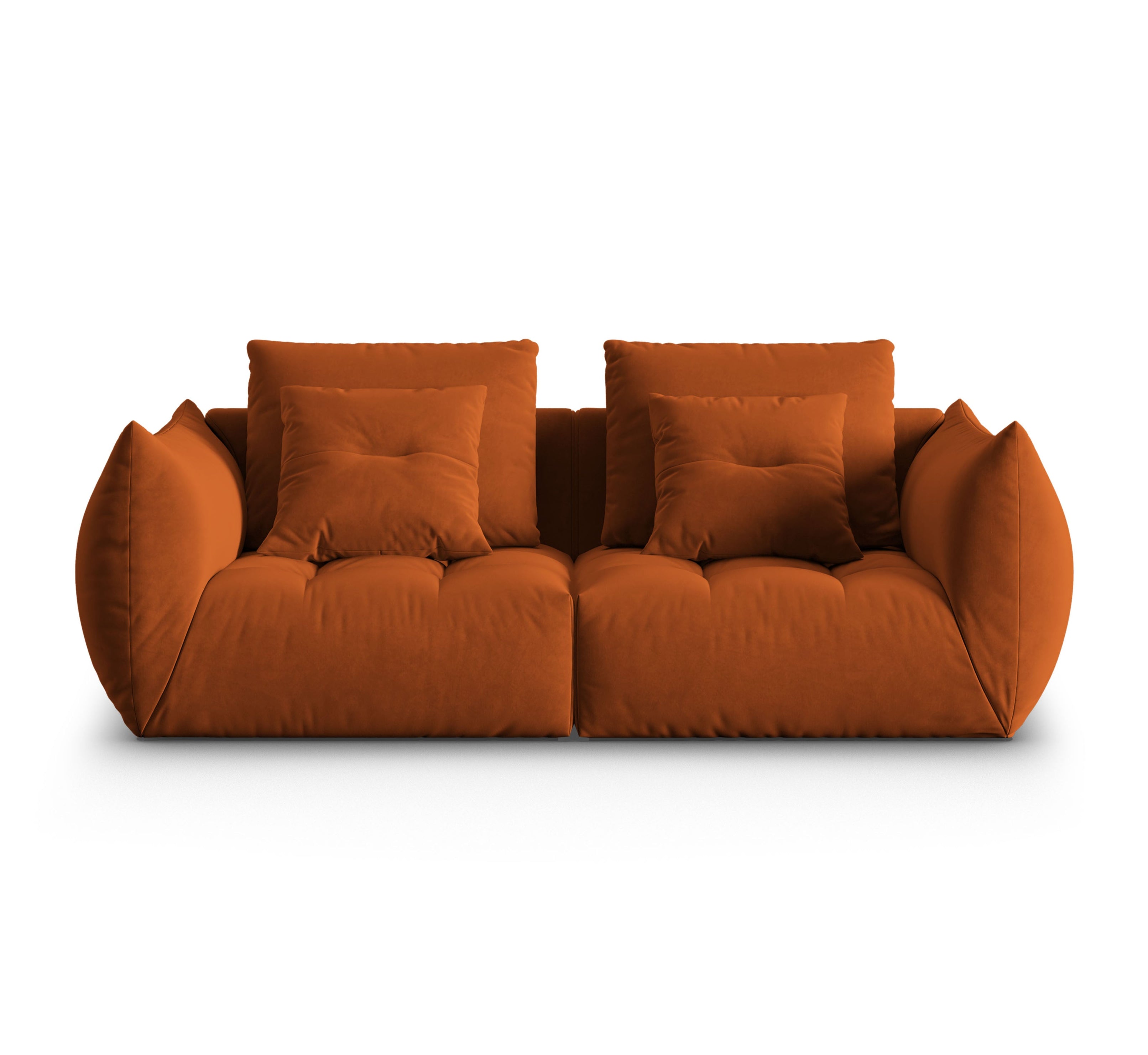 Bloom Terrakotta -Samtsofa