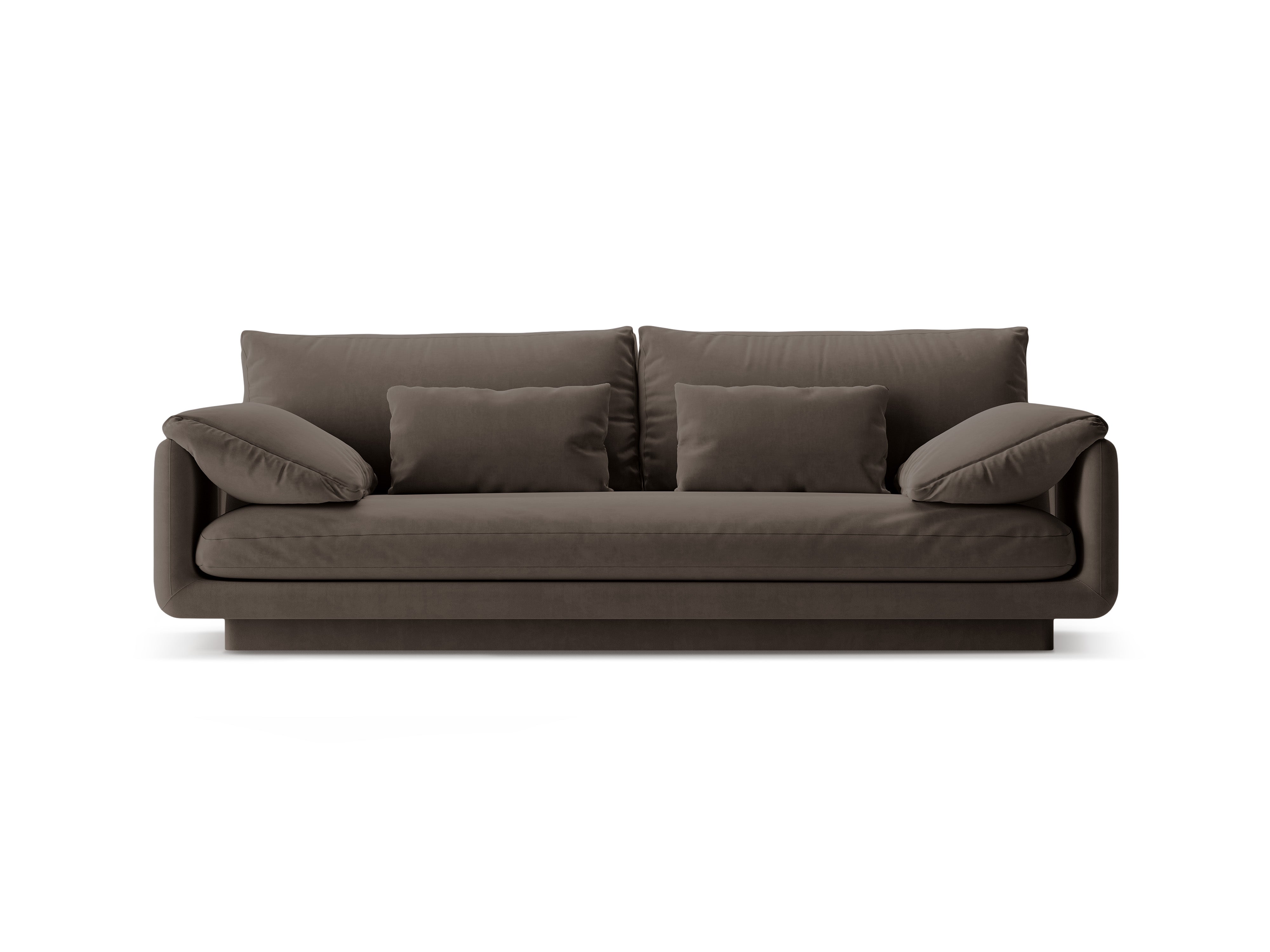 Torino Heban 3-Sitzer-Samtsofa