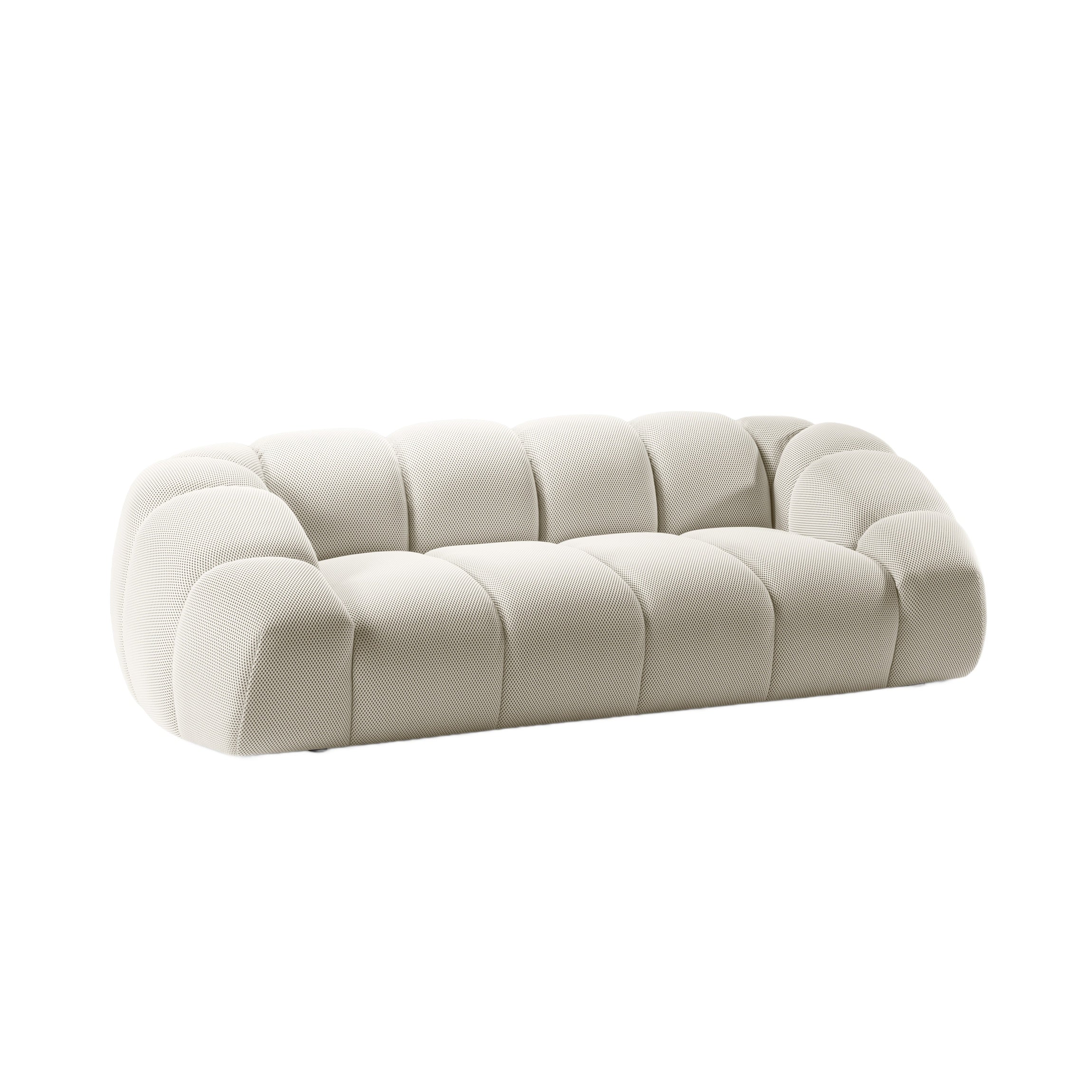 Sofa 3-Sitzer DIANA hellbeige