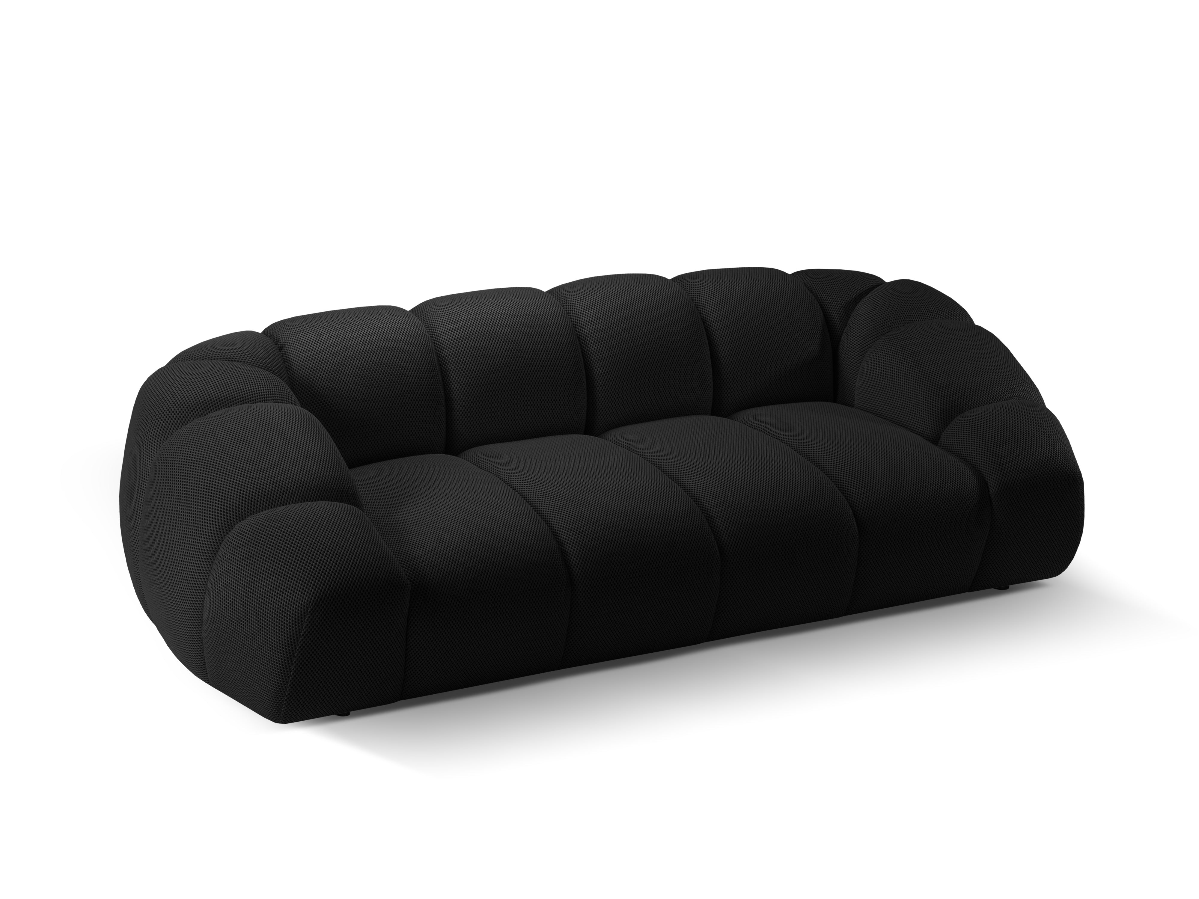 Sofa 3-Sitzer DIANA schwarz
