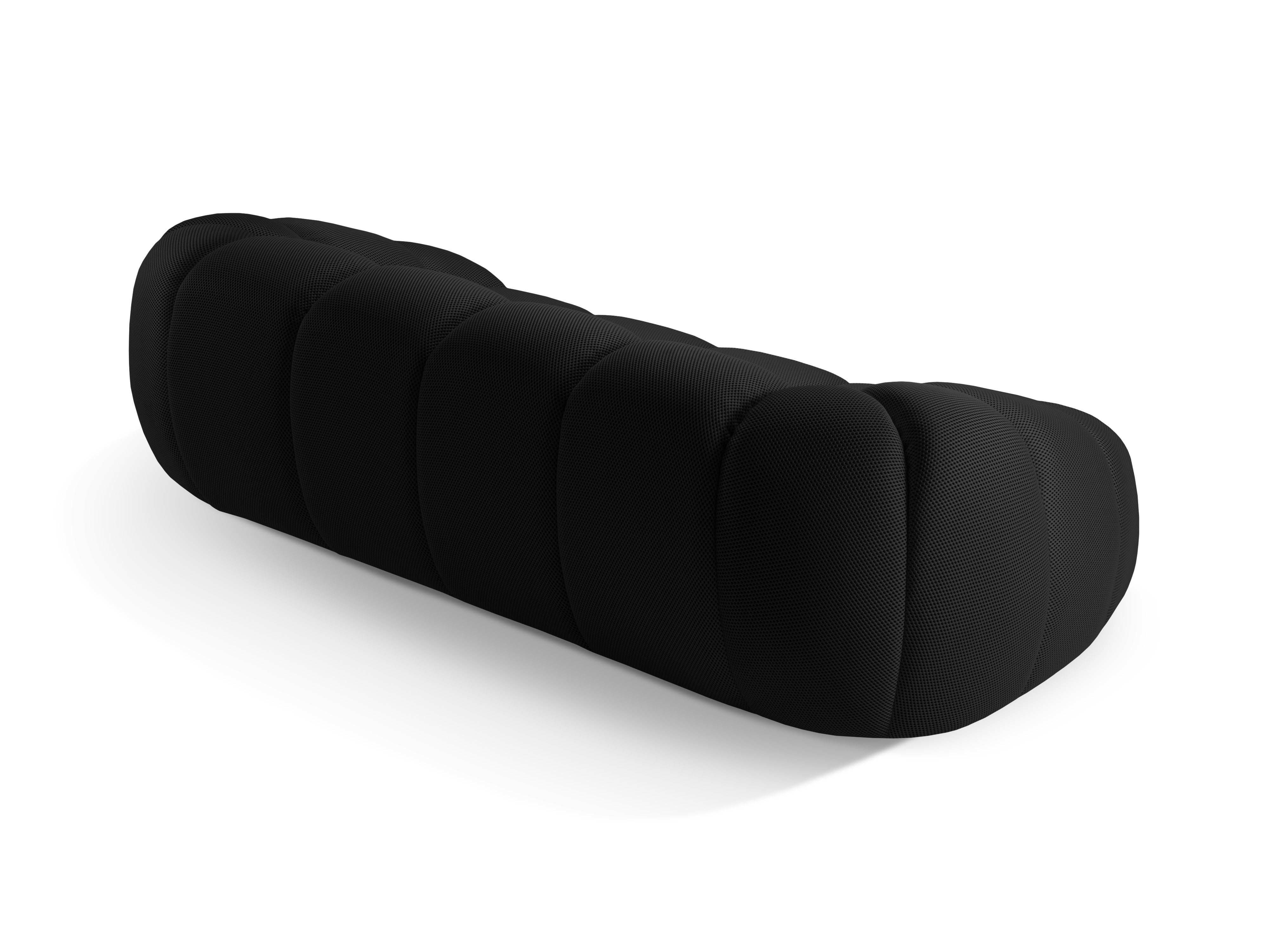 Sofa 3-Sitzer DIANA schwarz