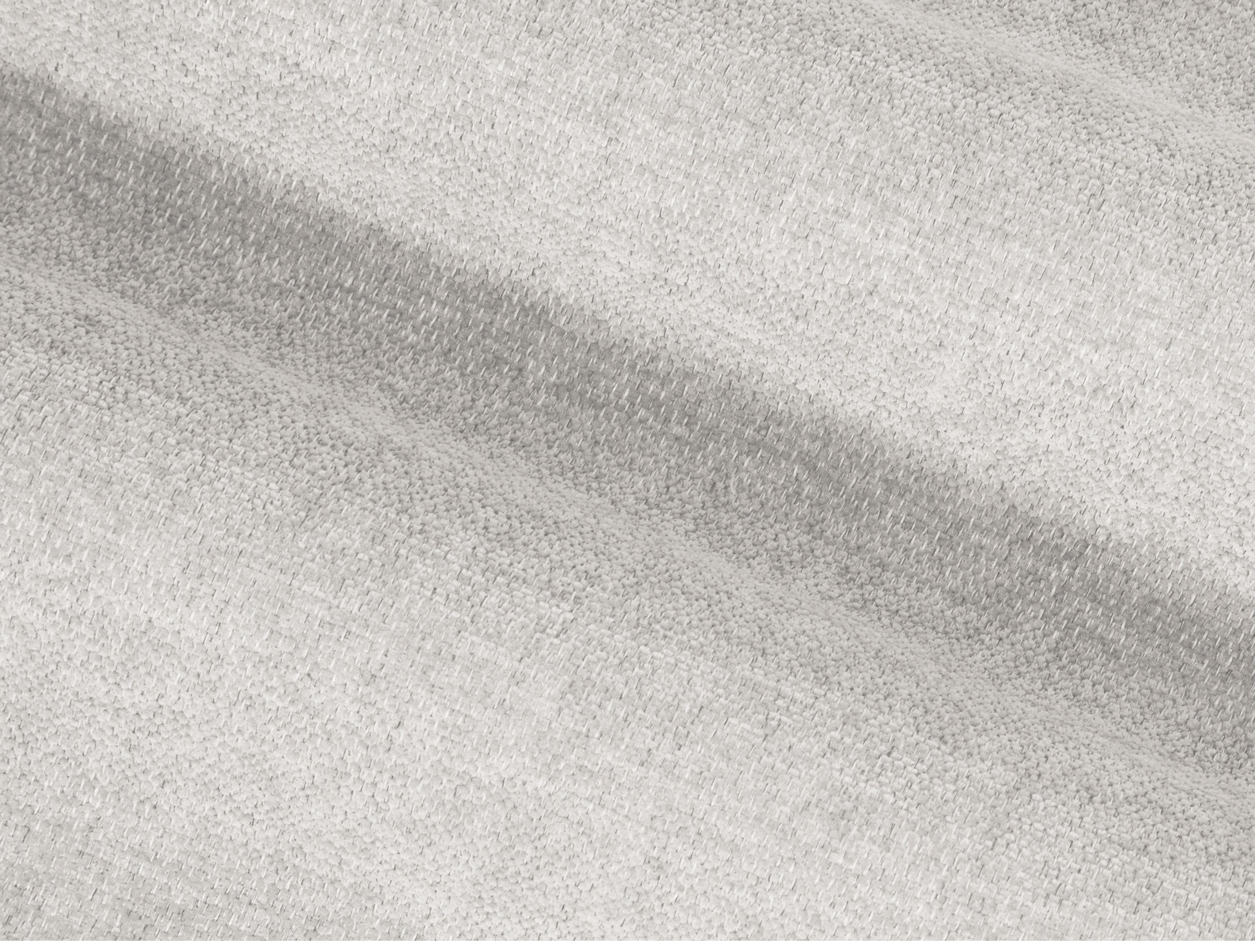 3-seater sofa LISA light gray chenille