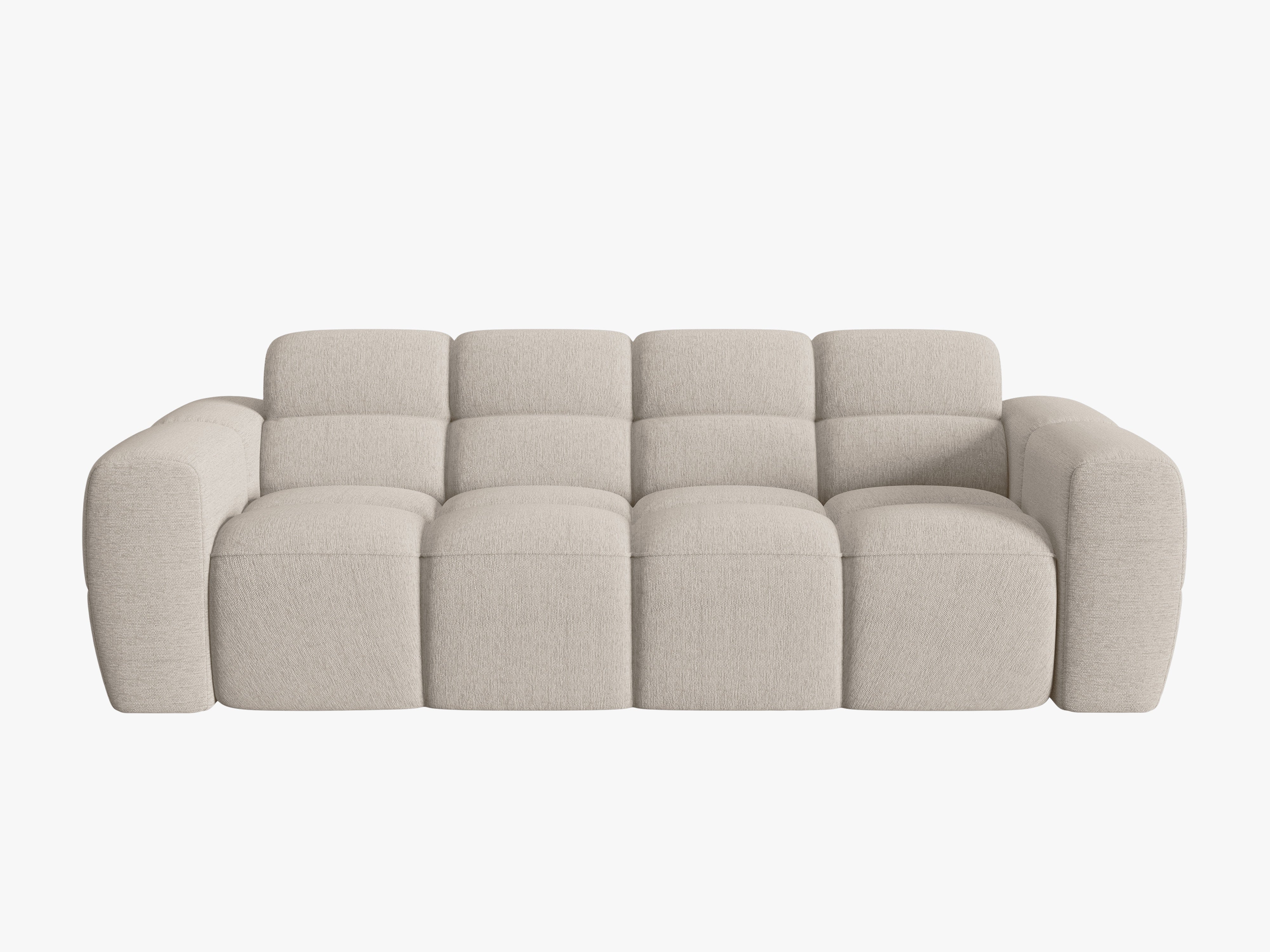 3-seater Sofa LISA sand chenille