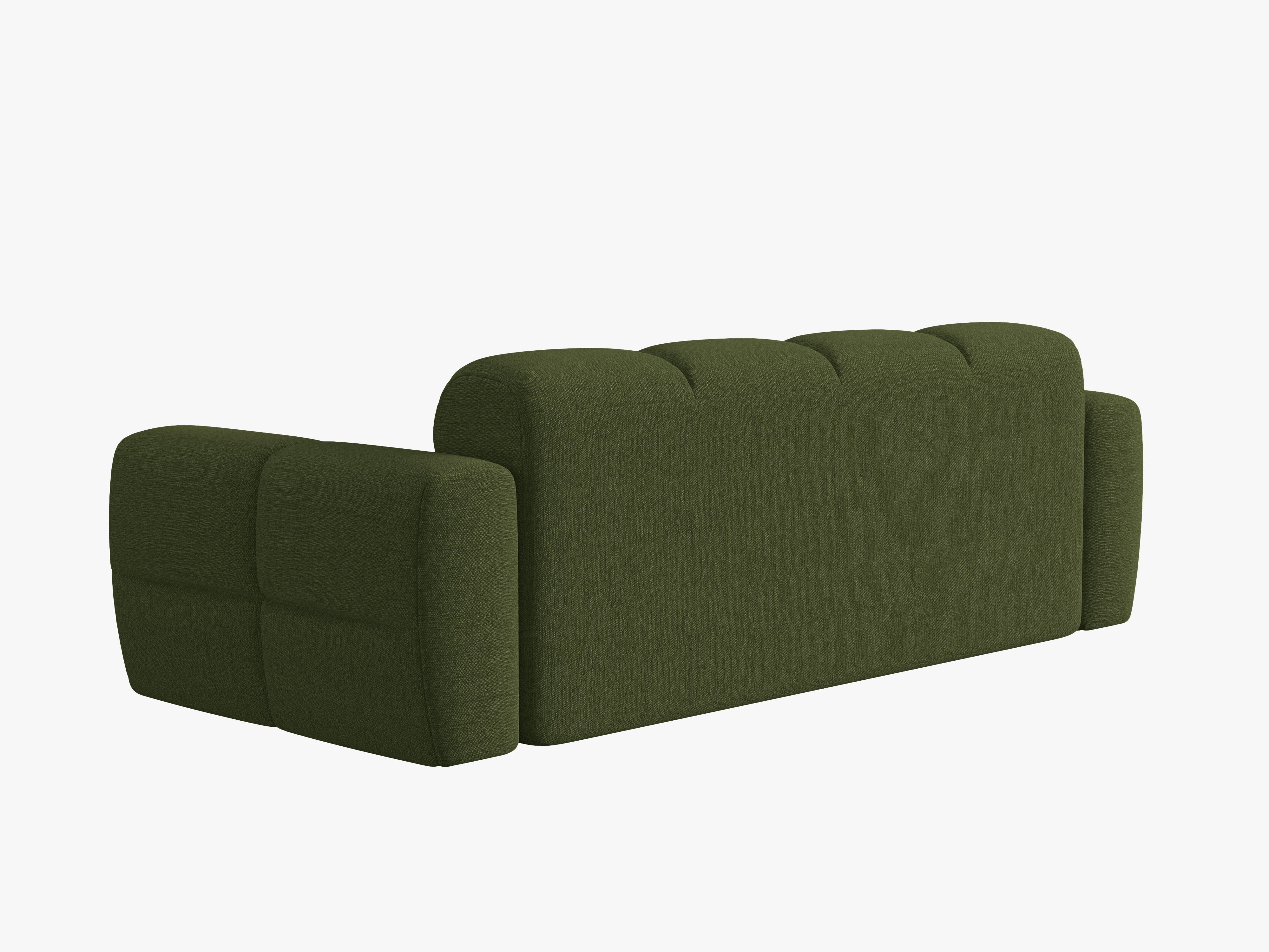 3-seater Sofa LISA green chenille