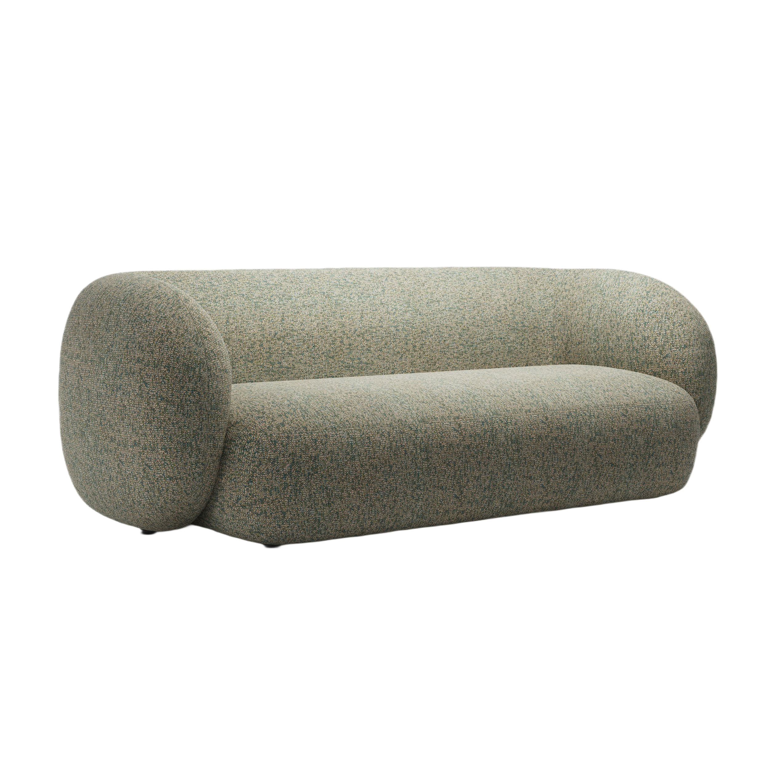 Sofa 3-Sitzer KATE hellgrün meliert