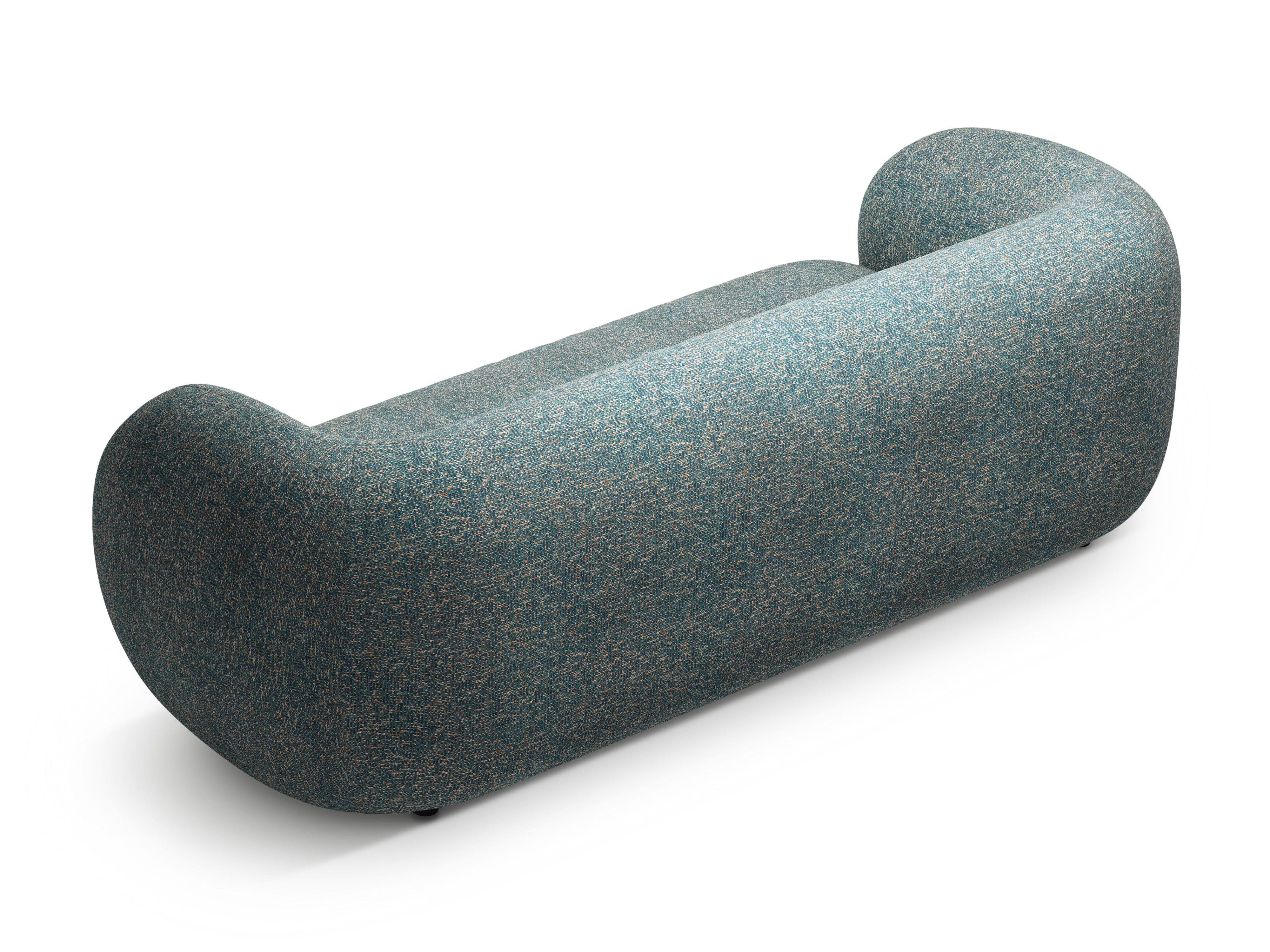 3-seater Sofa KATE blue mélange