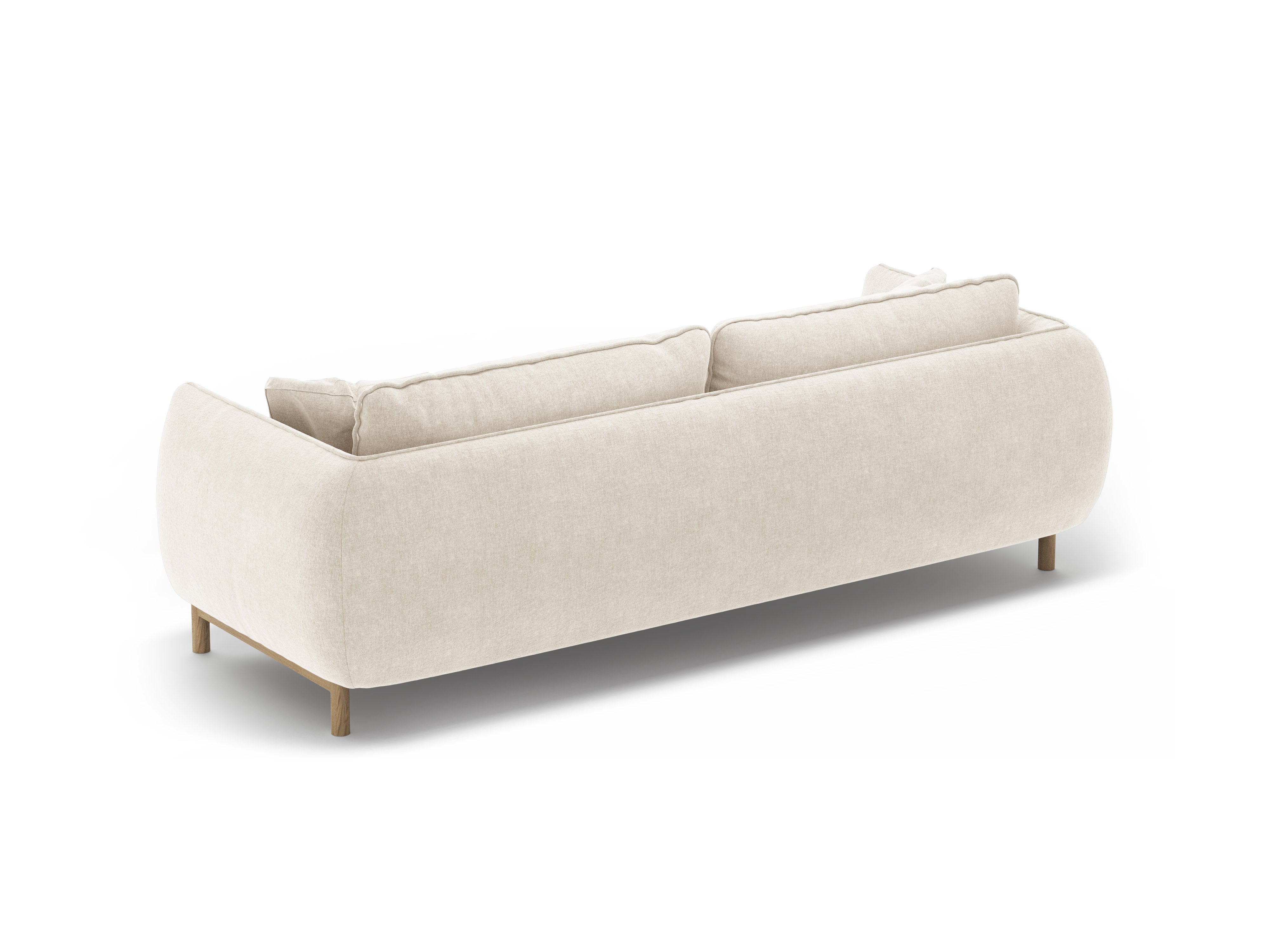 3-seater Sofa ADA ivory chenille