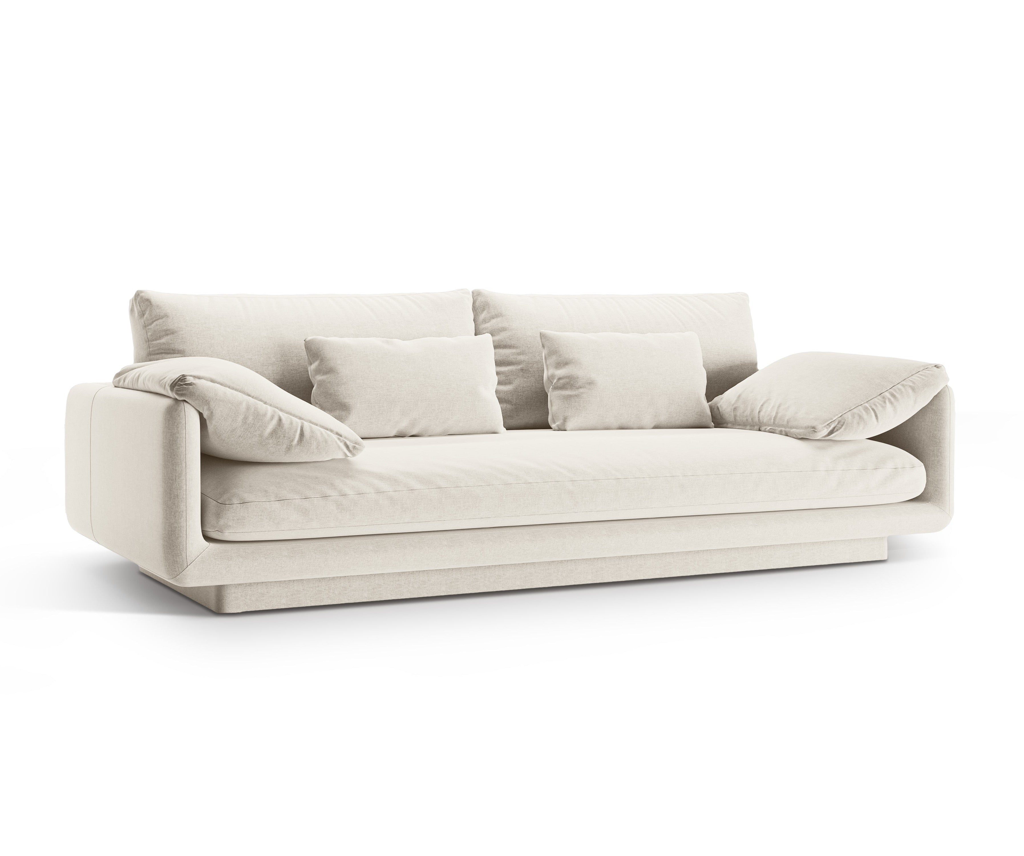 3-seater sofa Torino ivory