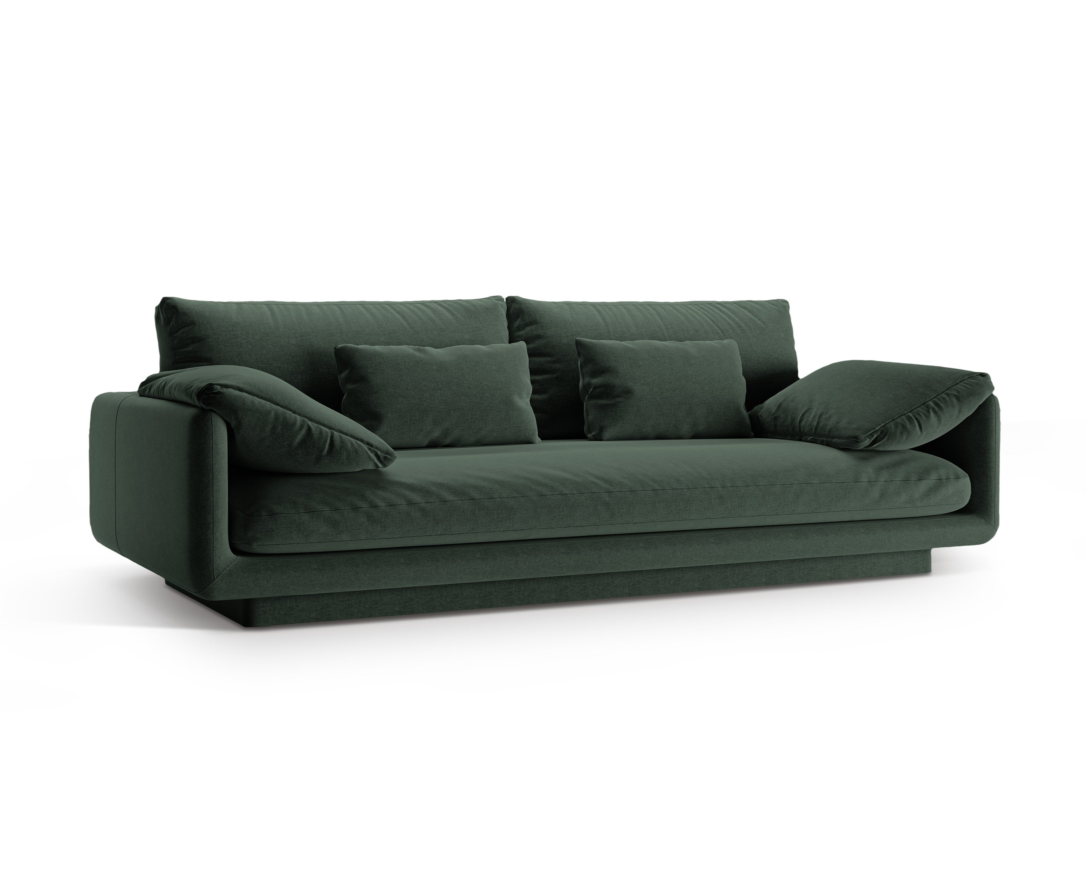 3-person sofa Torino green