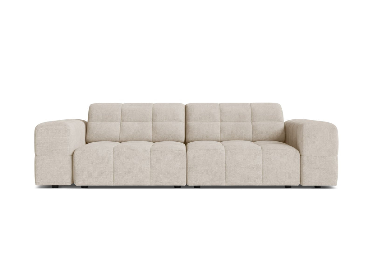 Sofa 3-osobowa JENNIFER jasnobeżowy szenil – Micadoni