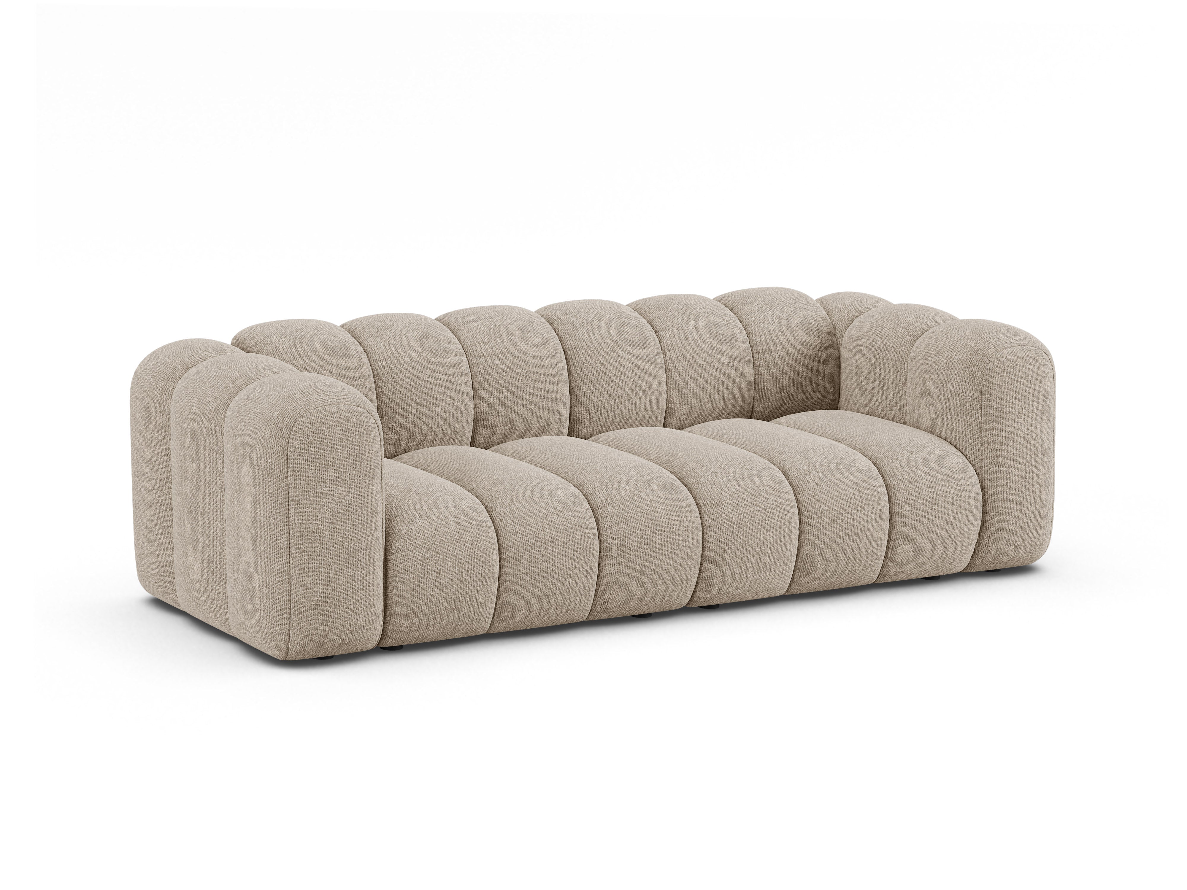 Sofa 3-sitzig LUPINE beige Chenille