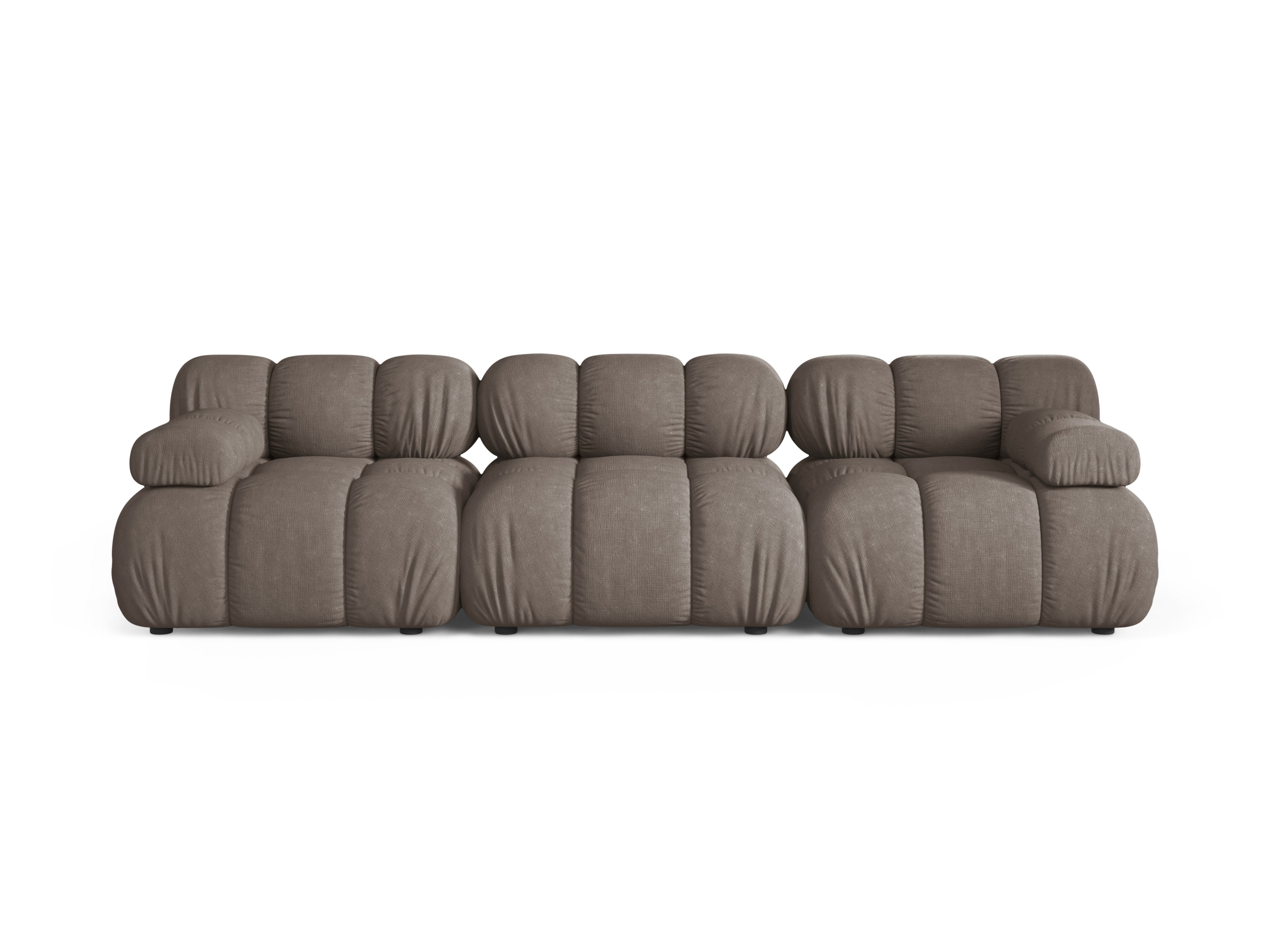 Sofa modułowa 3-osobowa BELLIS ciemne cappuccino
