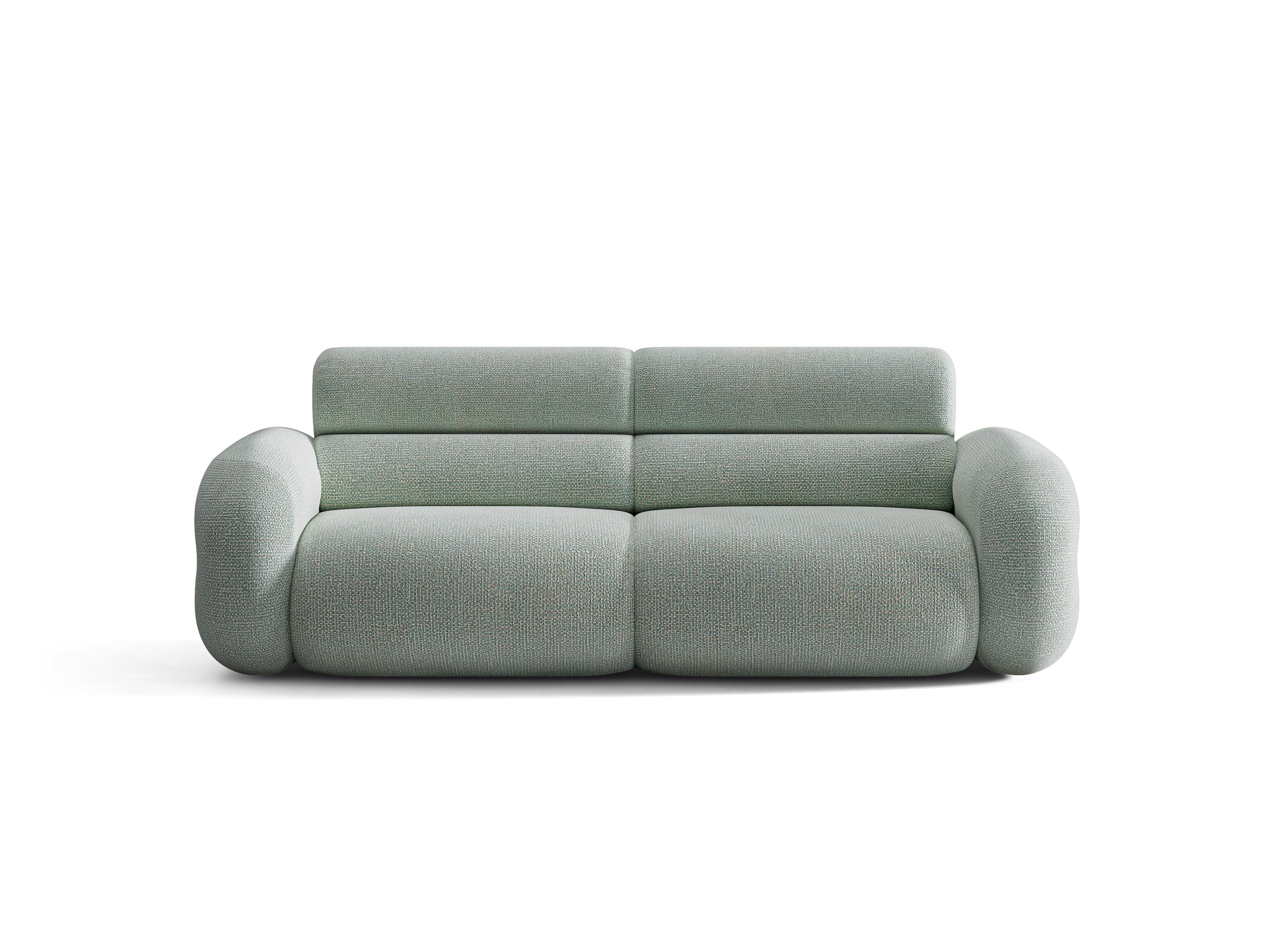 Sofa für 3 Personen NEO in blauen Melange