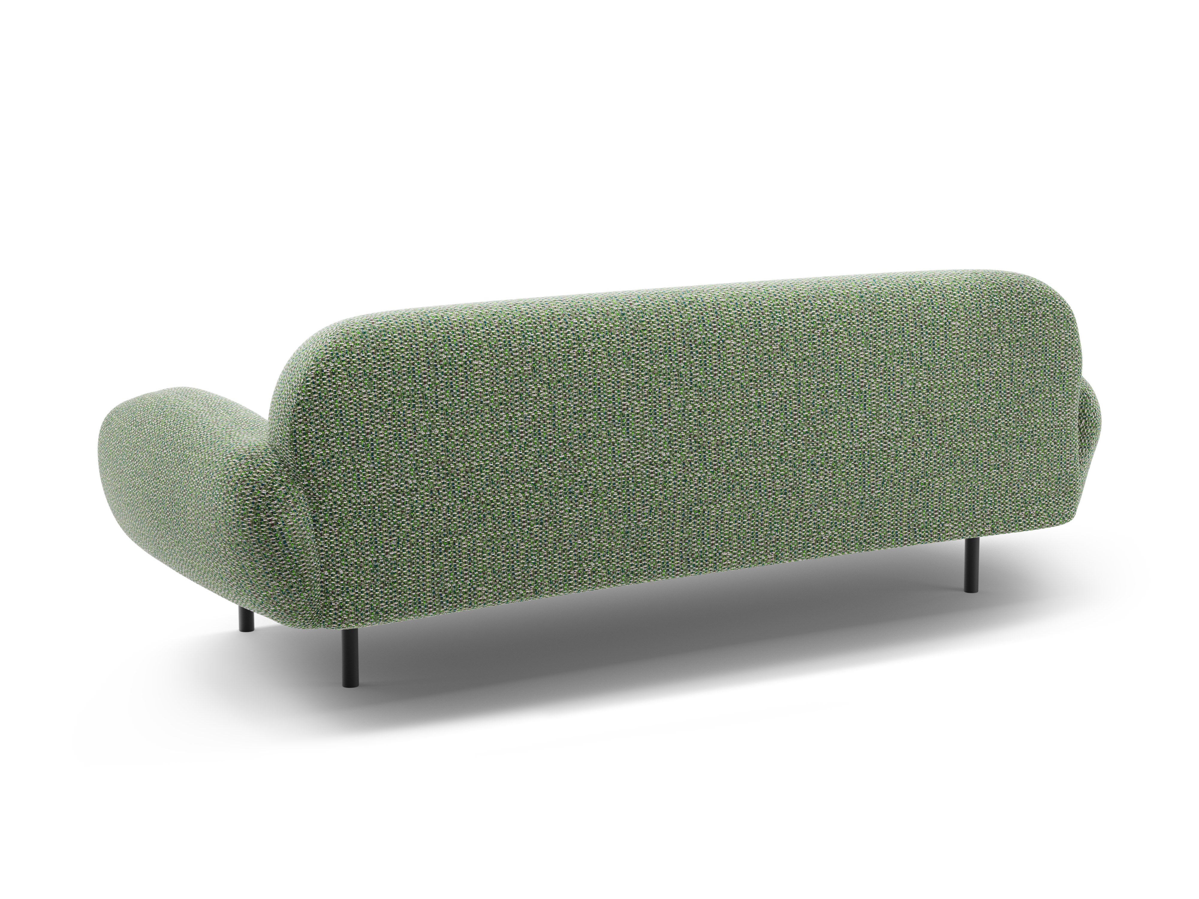 Sofa 3-Sitzer POPPY grün Chenille