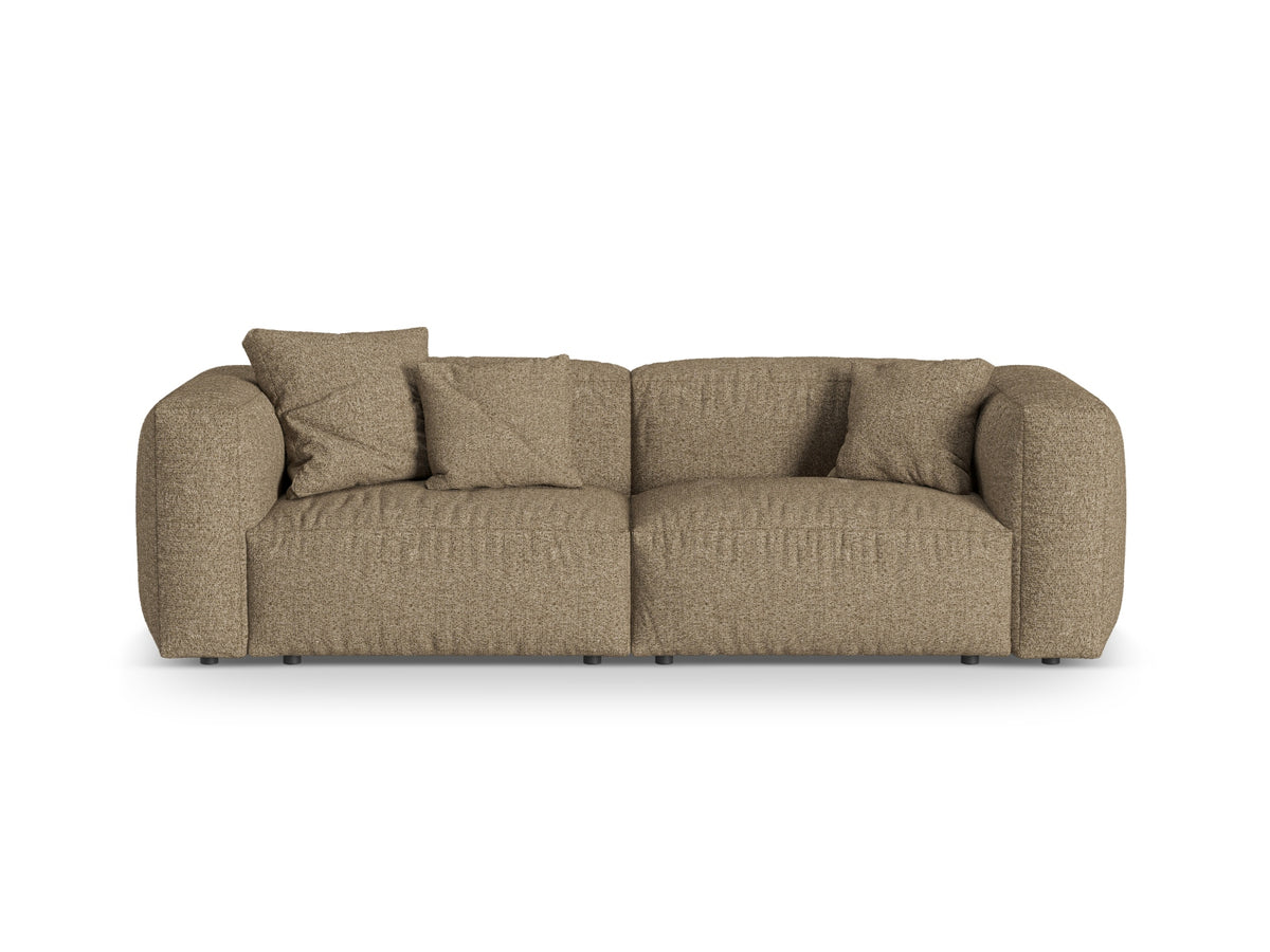 Sofa 3-osobowa MARTINA cappuccino boucle – Micadoni