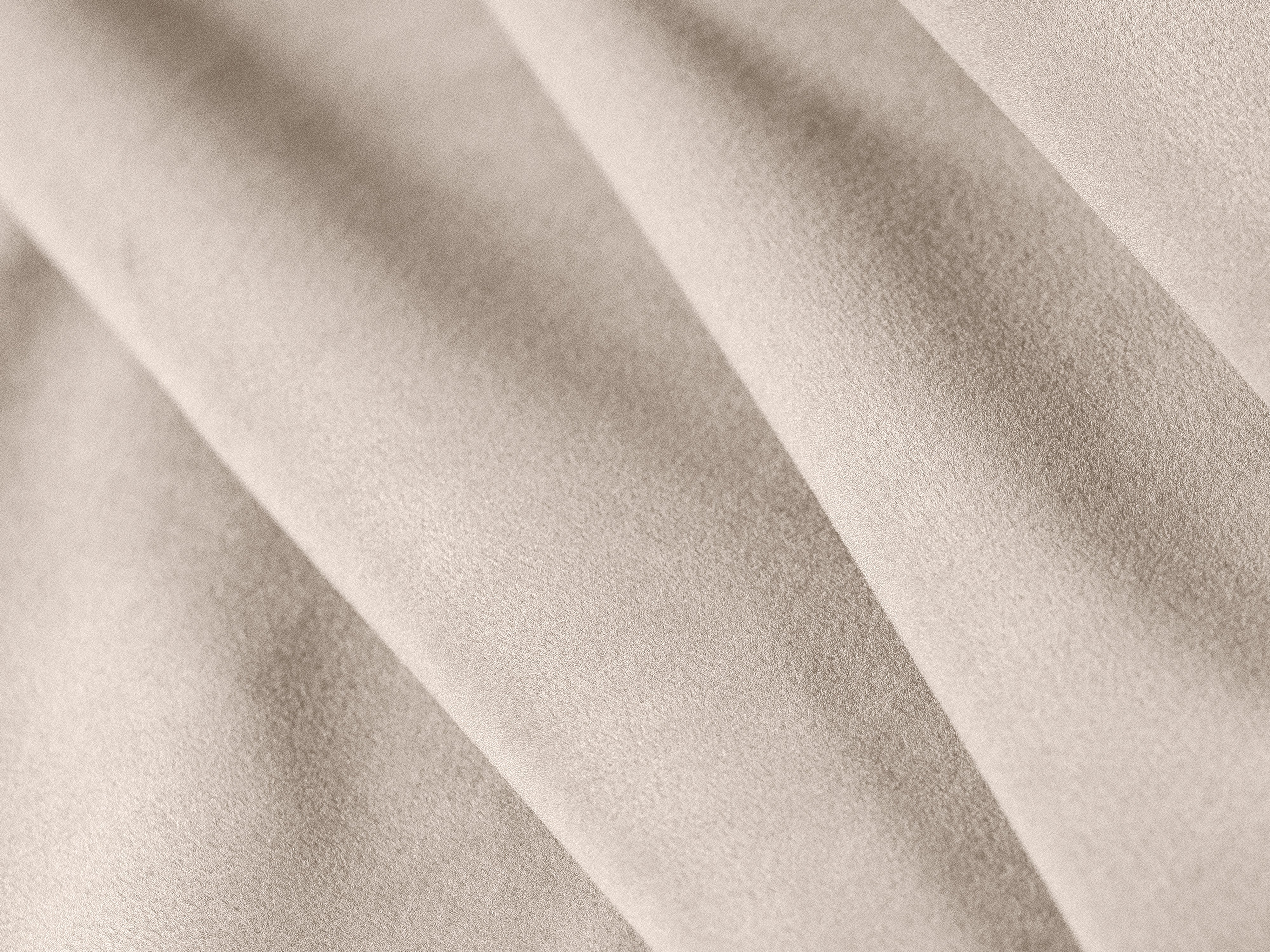 Sofa aus Samt 3-sitzig KATE beige