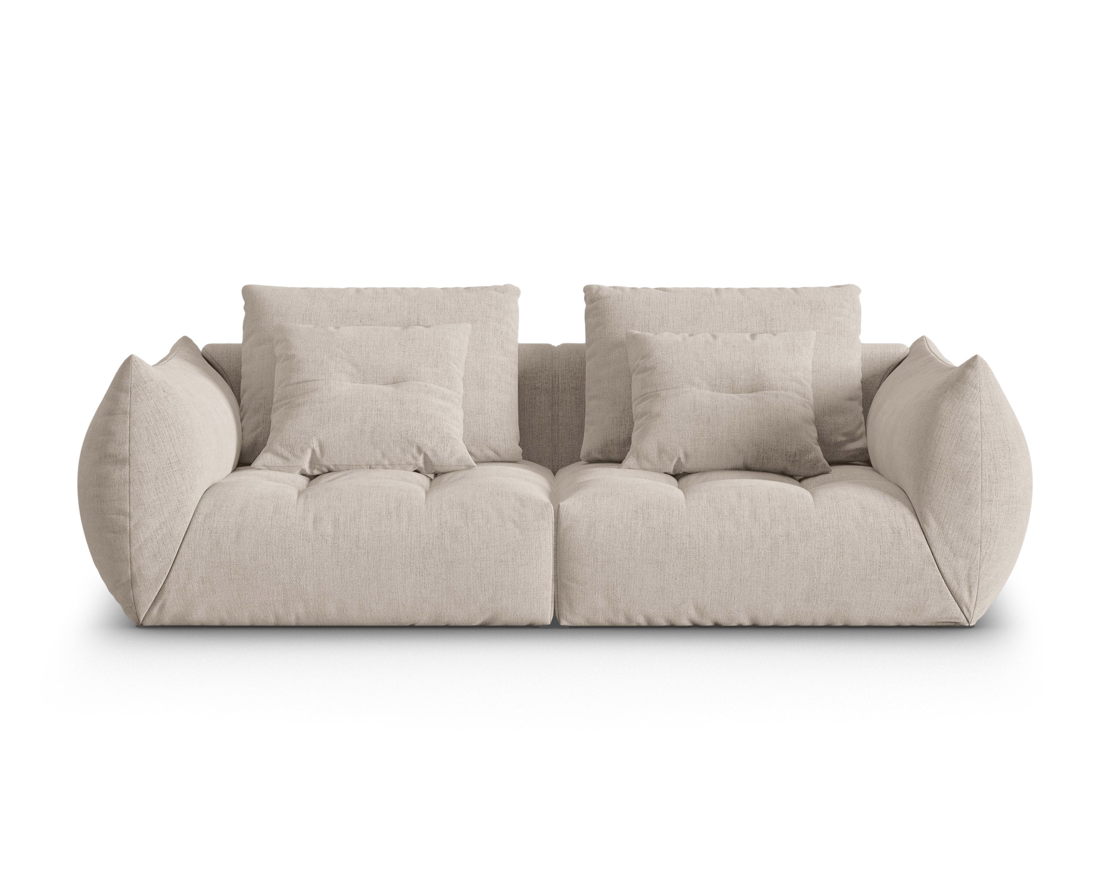 Blüte 3-Personen-Sofa Beige