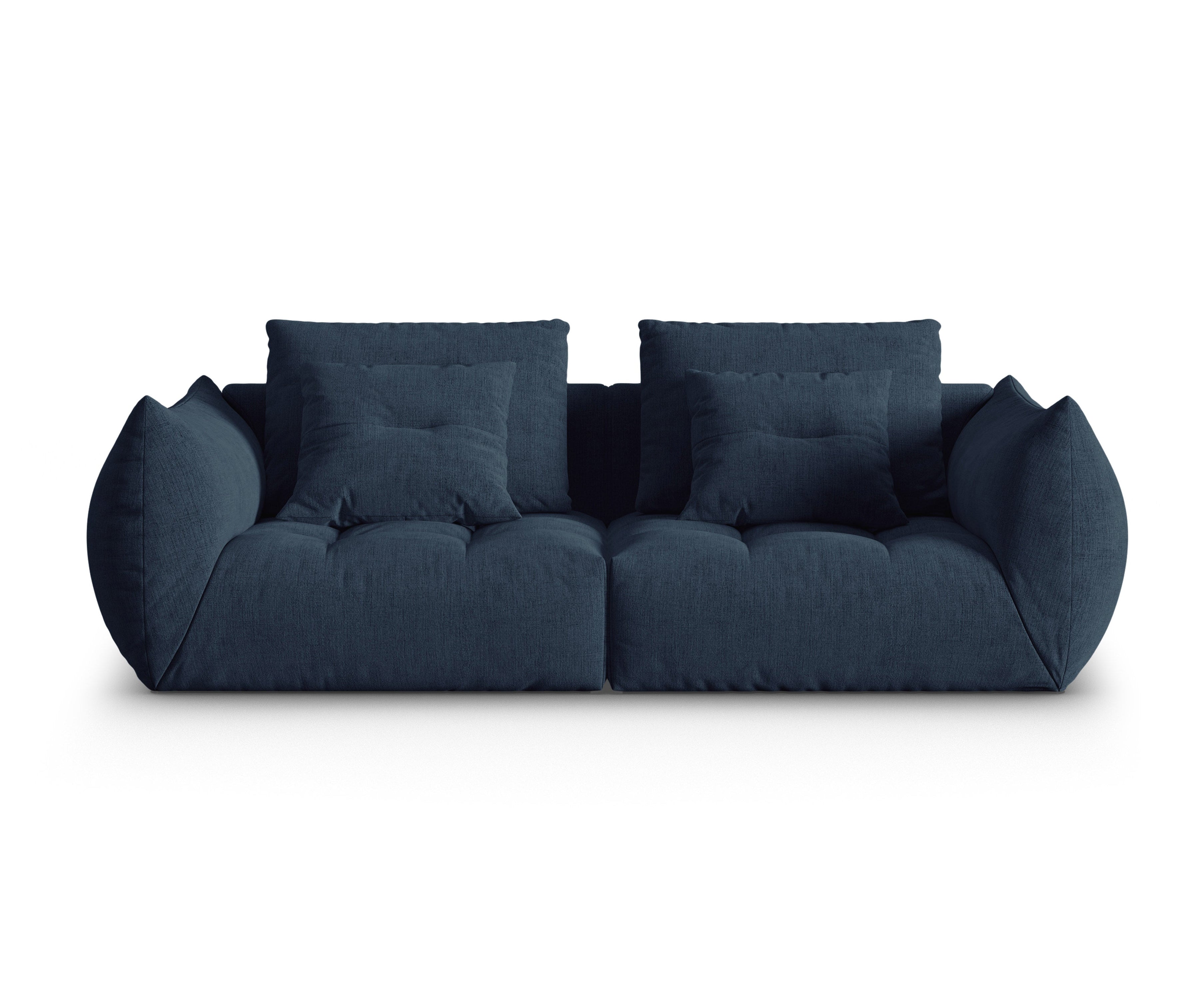 Dunkelblaues 3-Person-Sofa Sofa