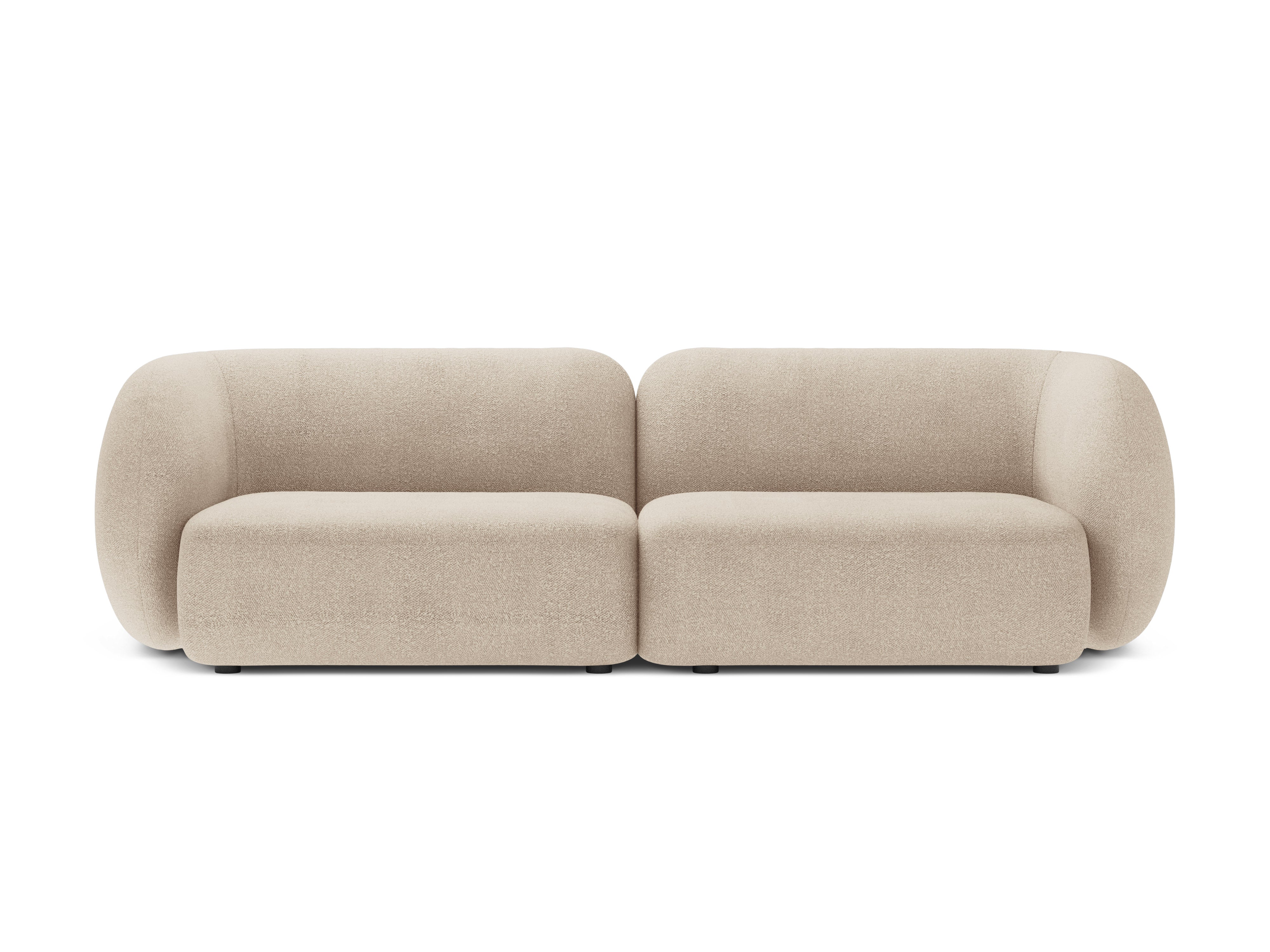 Sofa für 4 Personen KATE beige Boucle
