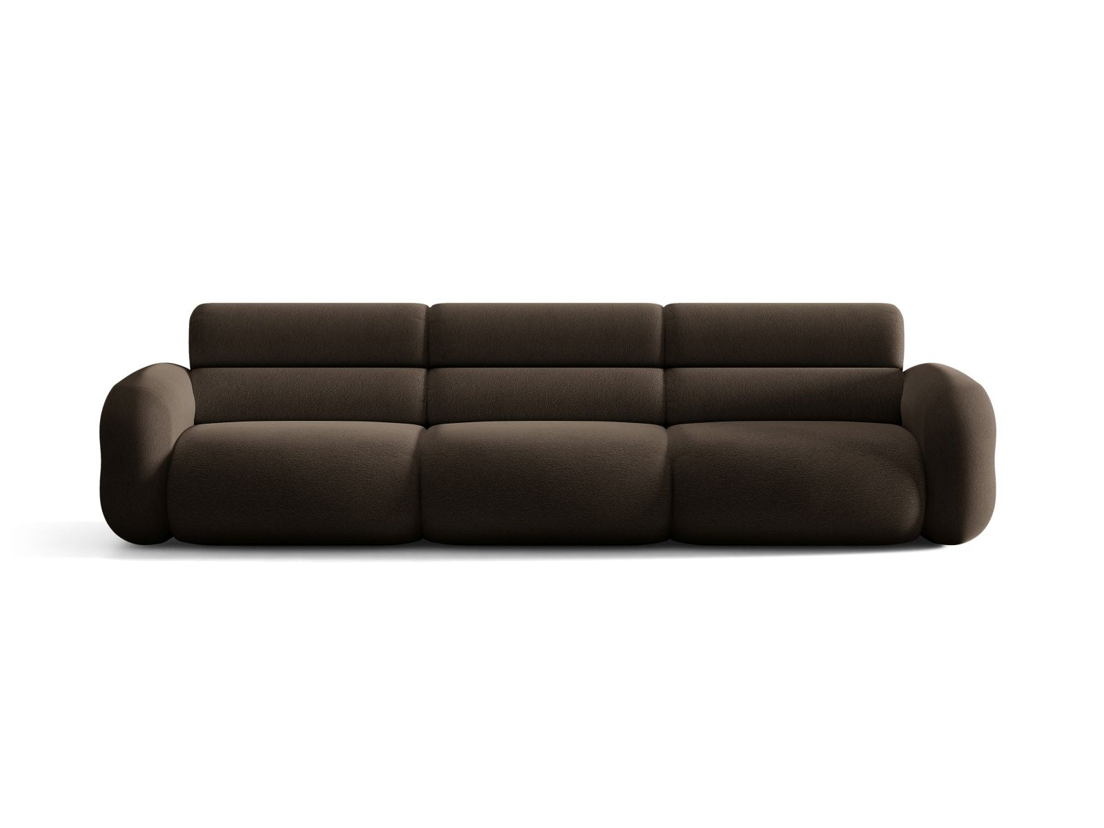 Sofa 4-osobowa NEO brązowy boucle