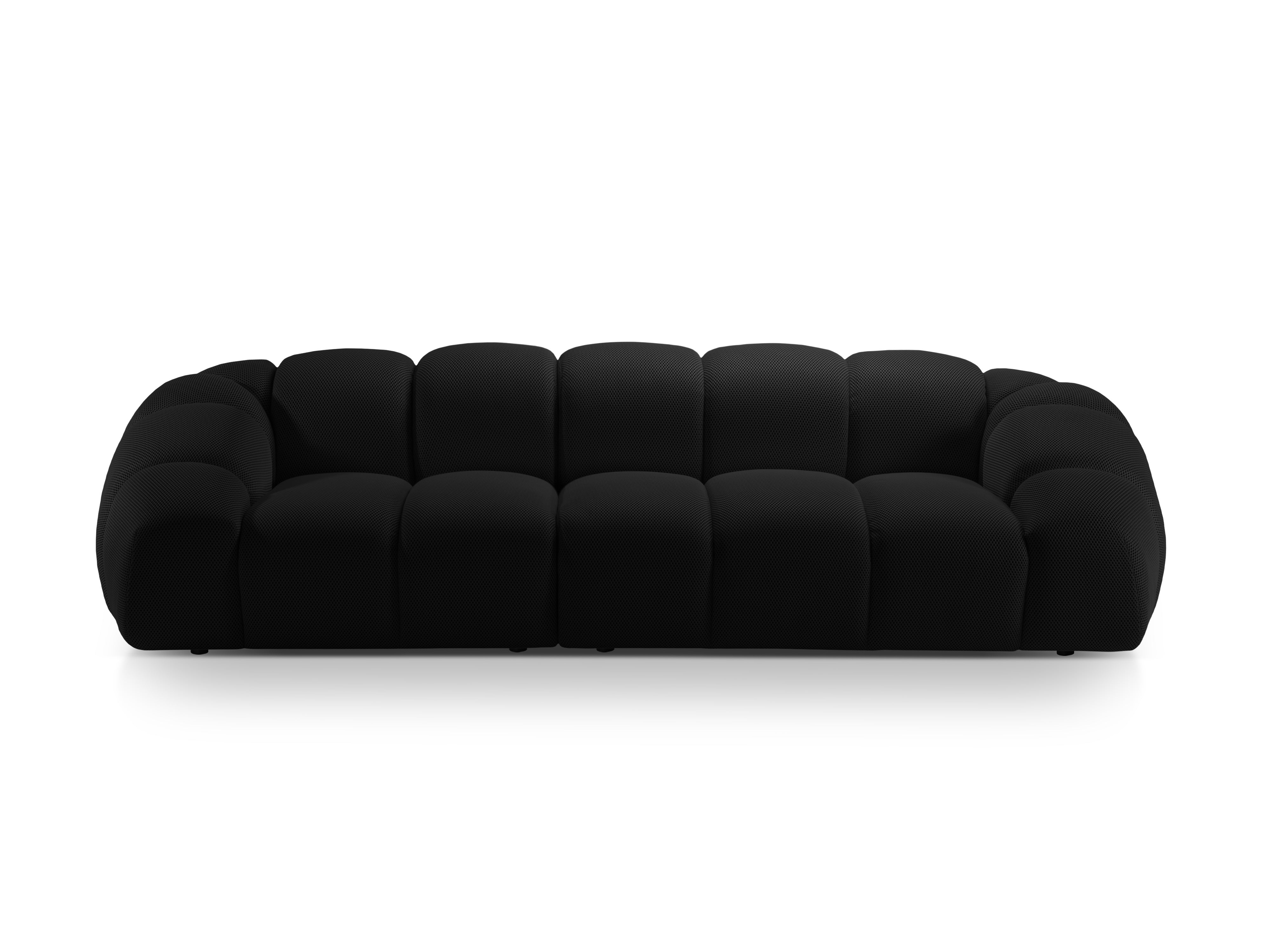 Sofa für 4 Personen DIANA schwarz