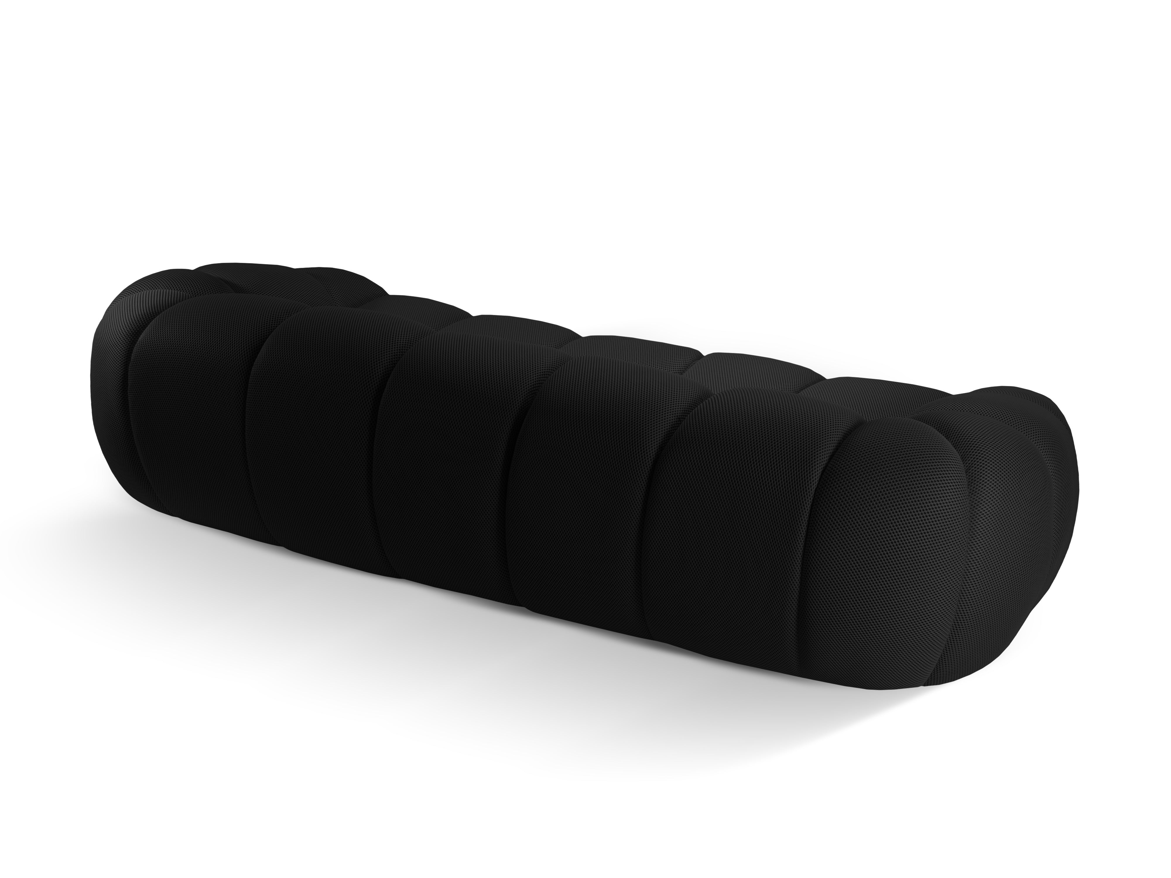 Sofa für 4 Personen DIANA schwarz