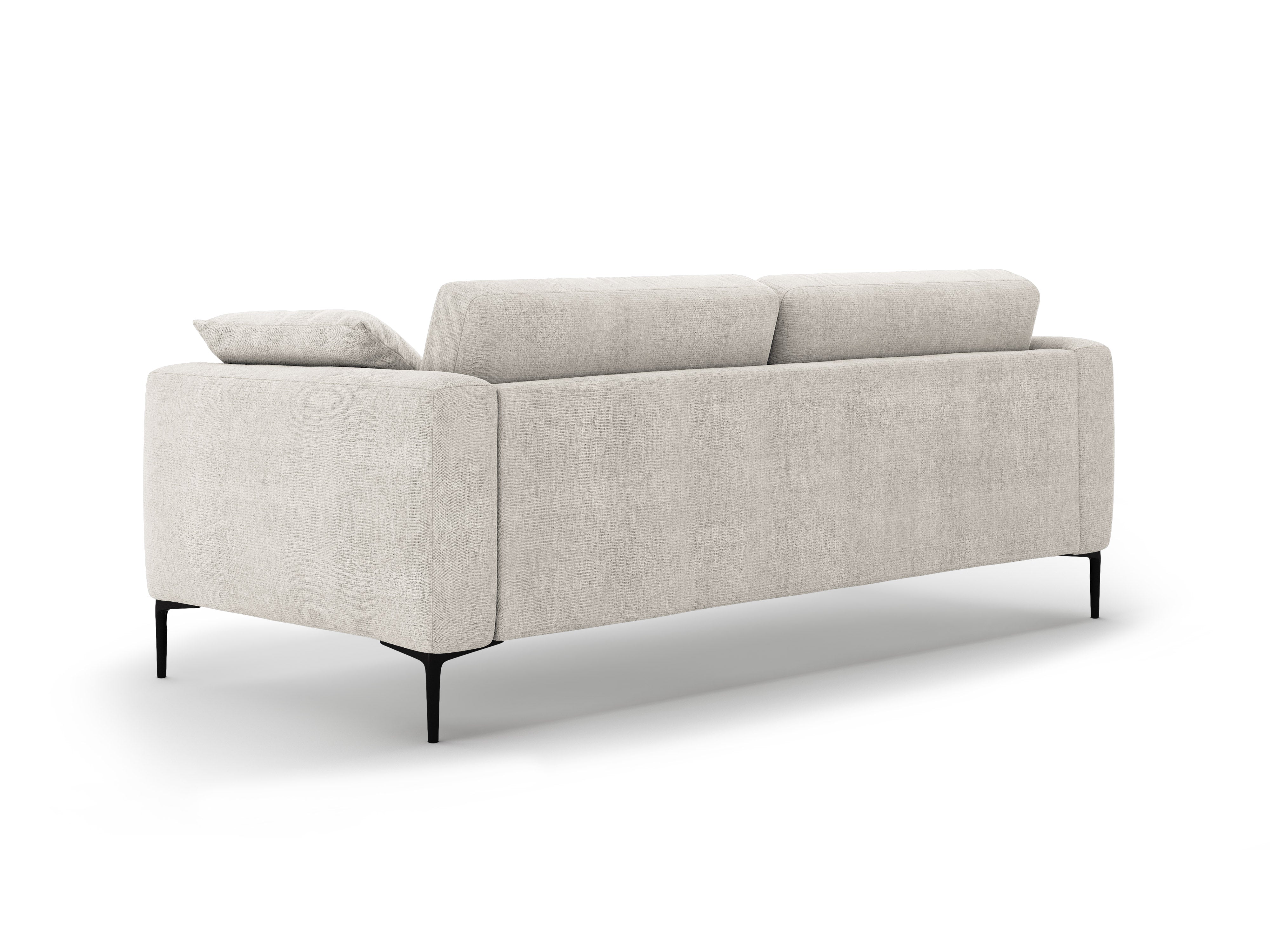 4-seater Sofa BEMY beige chenille