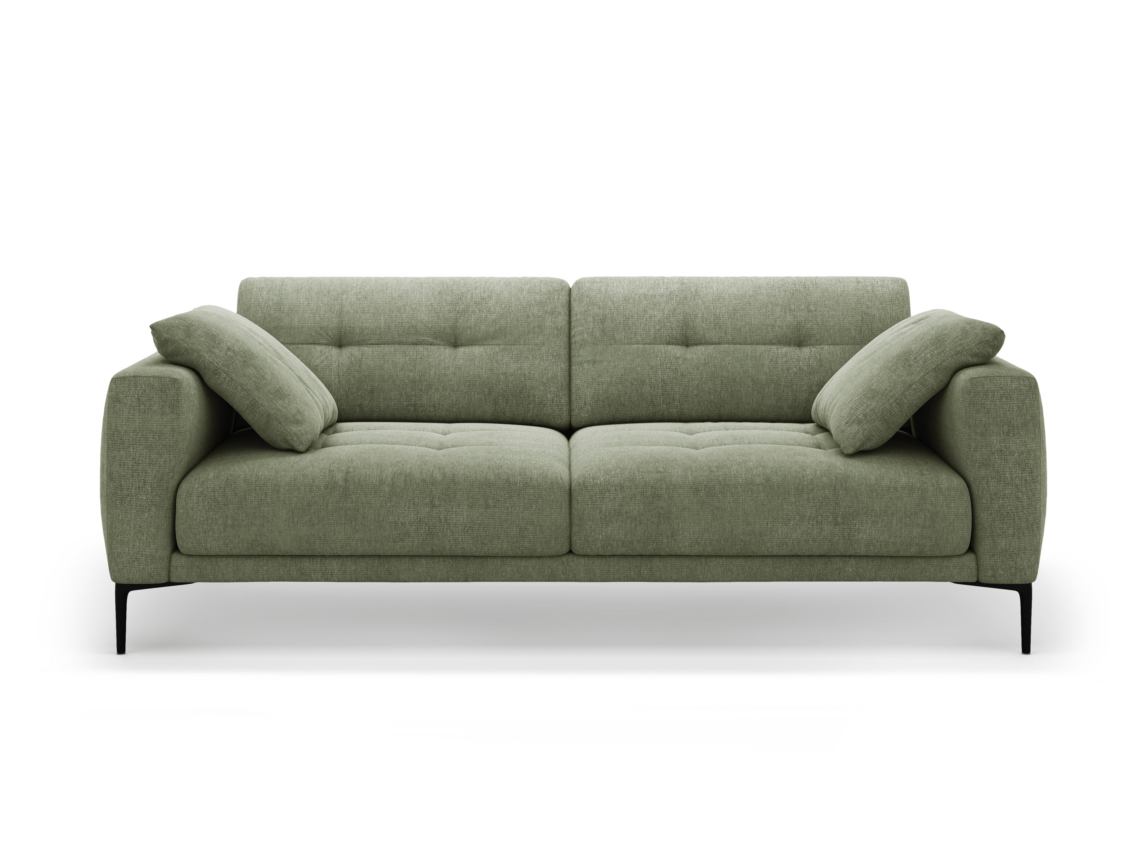 4-seater Sofa BEMY olive chenille