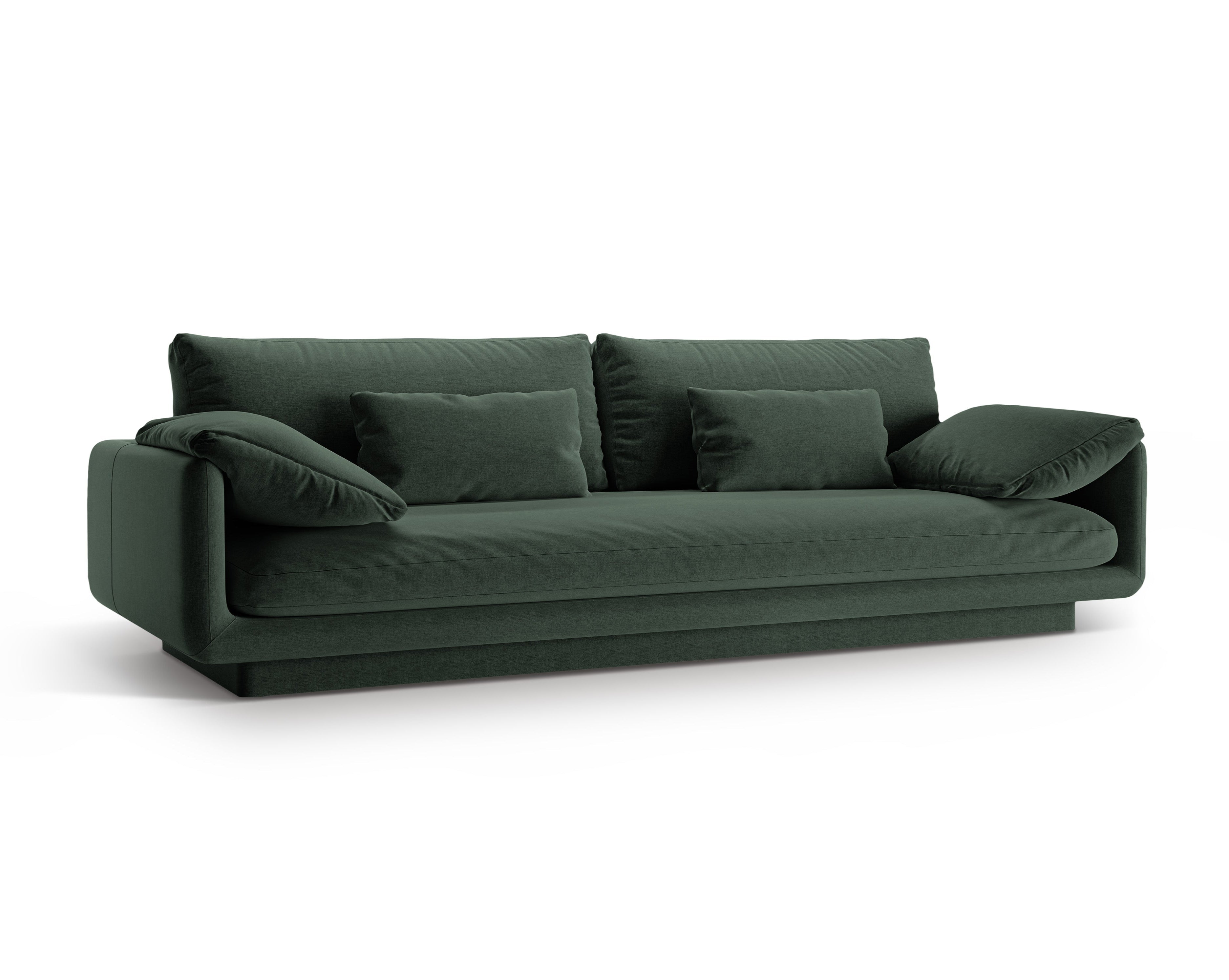 4-person sofa Torino green