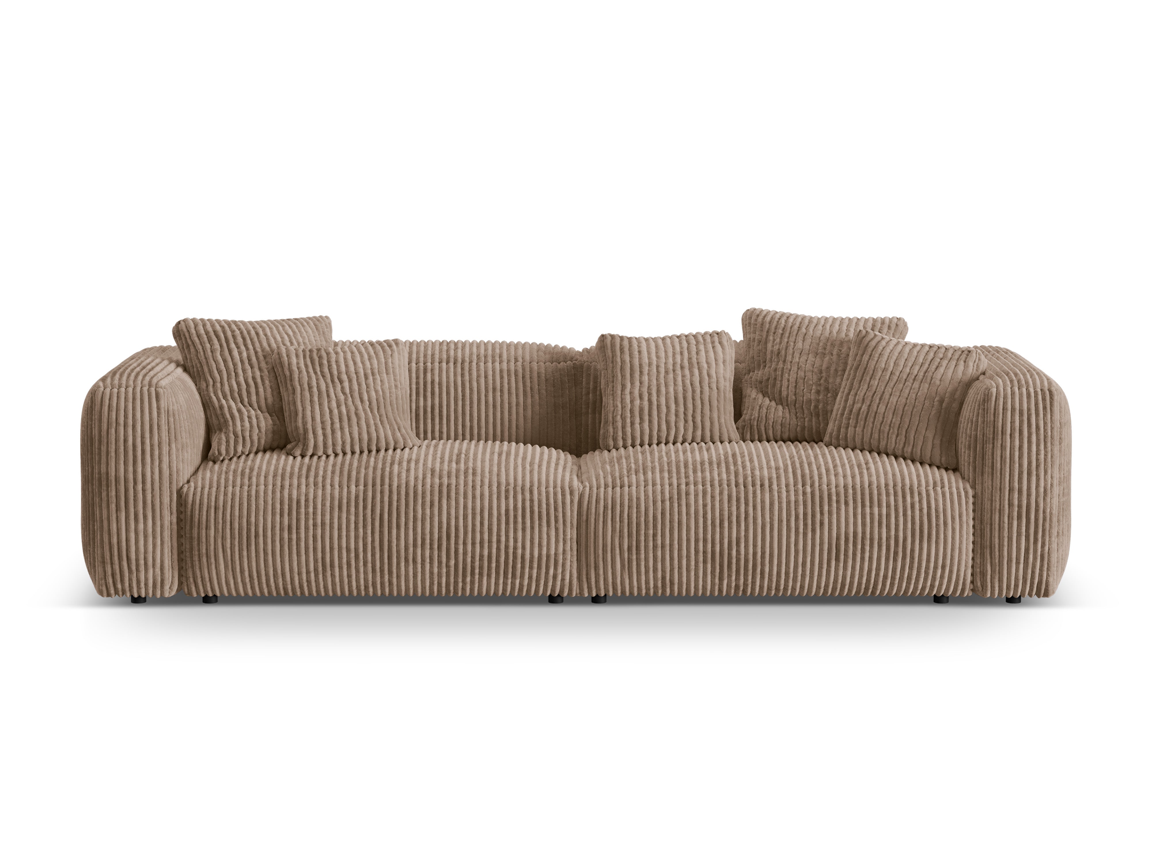 Martina 4-Personen-Sofa dunkel-Tone Cord