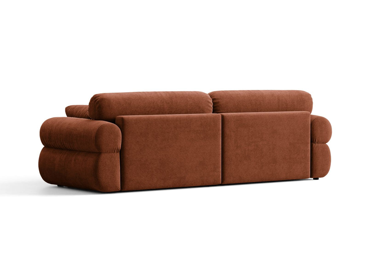 Sofa 4-osobowa OPHELIA ceglany – detal tkaniny