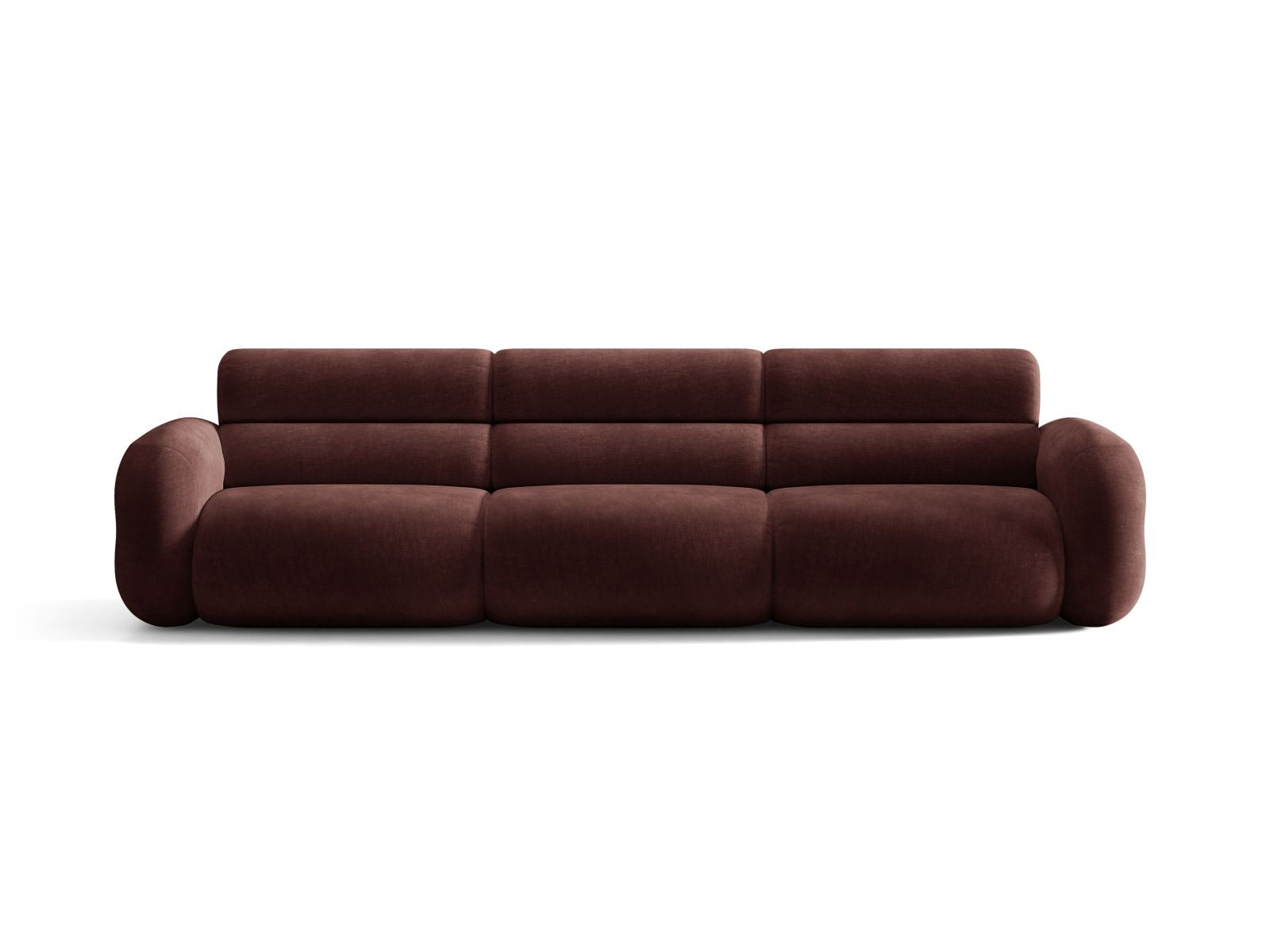 Sofa 4-osobowa NEO wiśniowy szenil