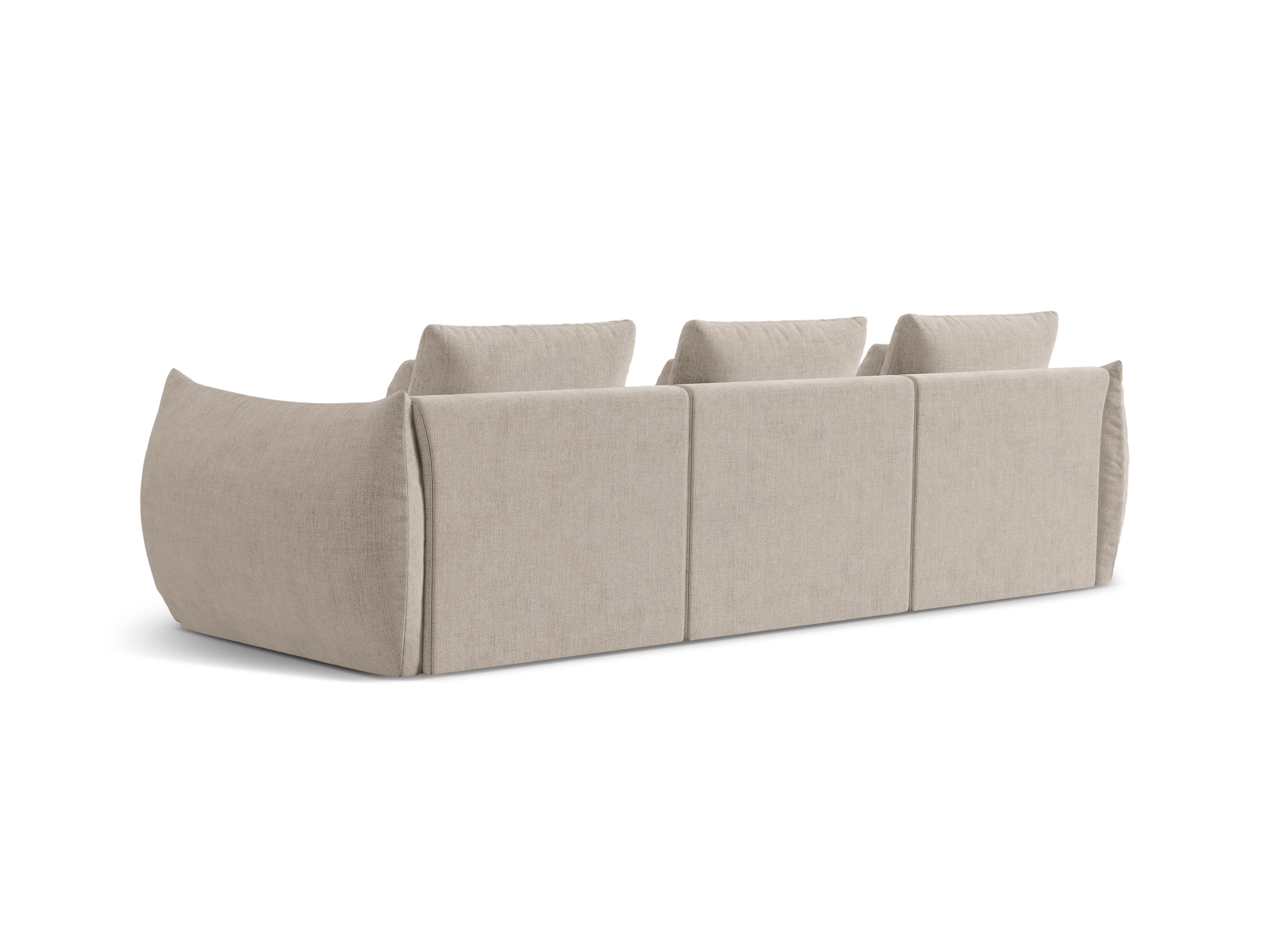 Blüte 4-Personen-Sofa Beige
