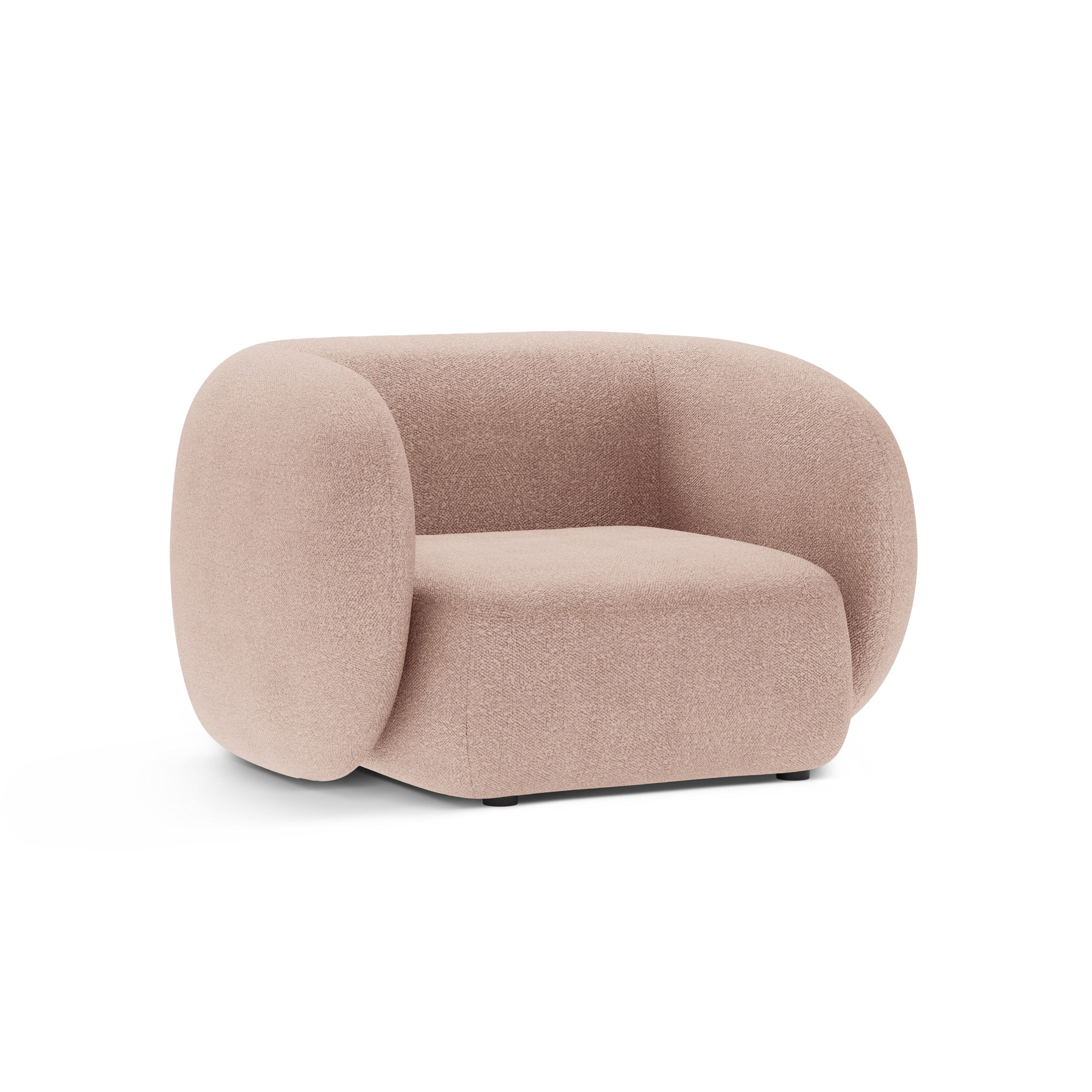 Sessel KATE rosa Boucle