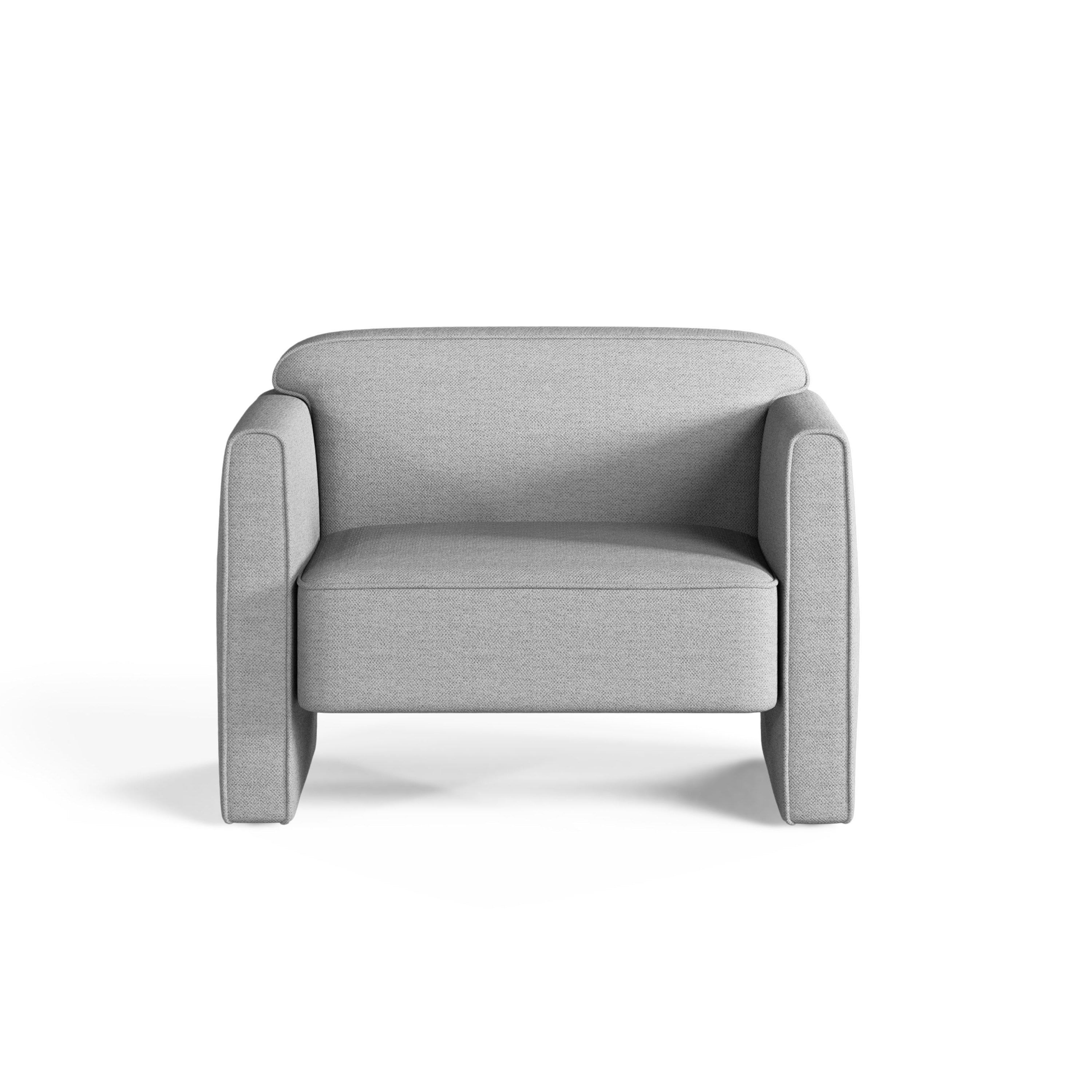 Sessel ABBY hellgrau