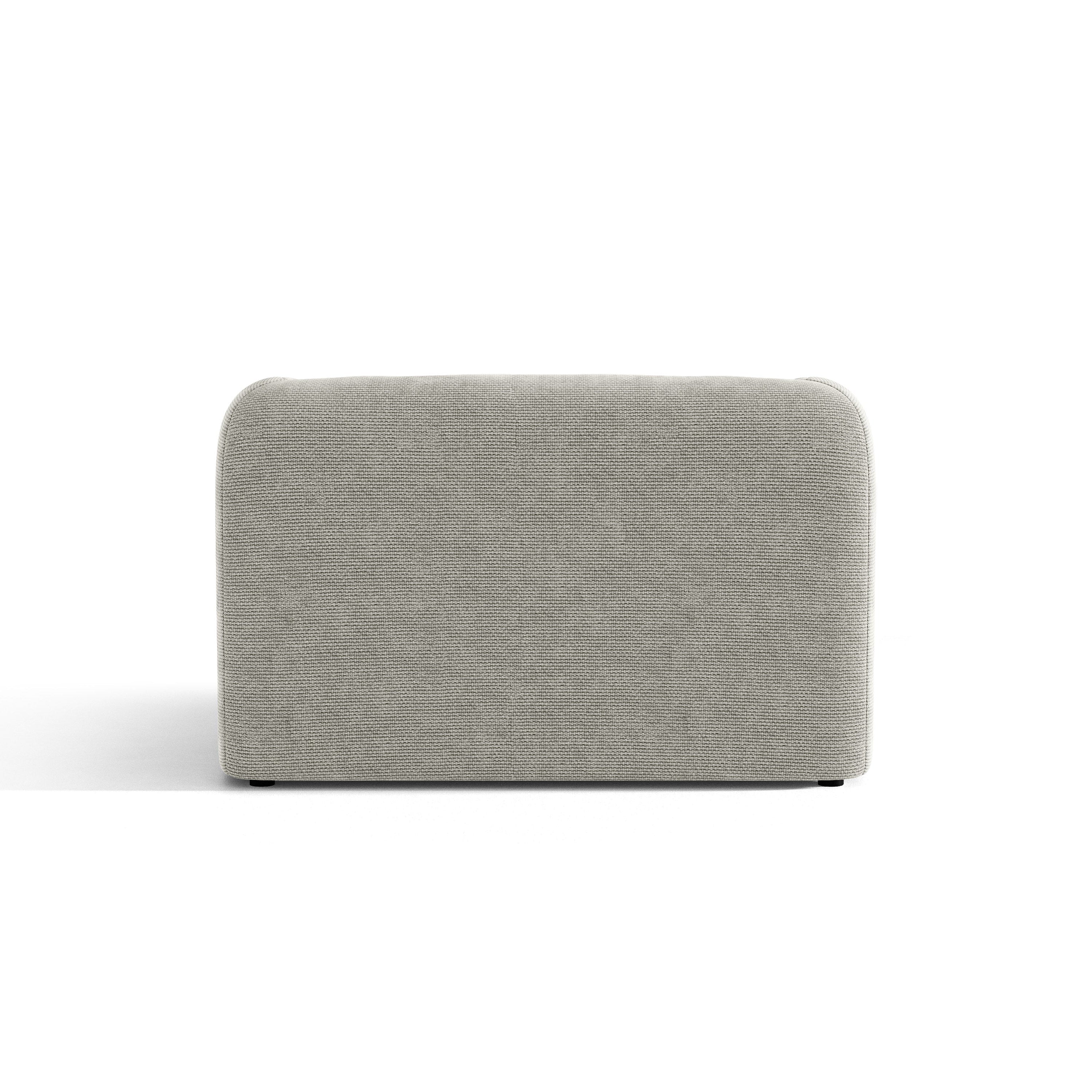 Sessel MILEY hellgrau Chenille seidig