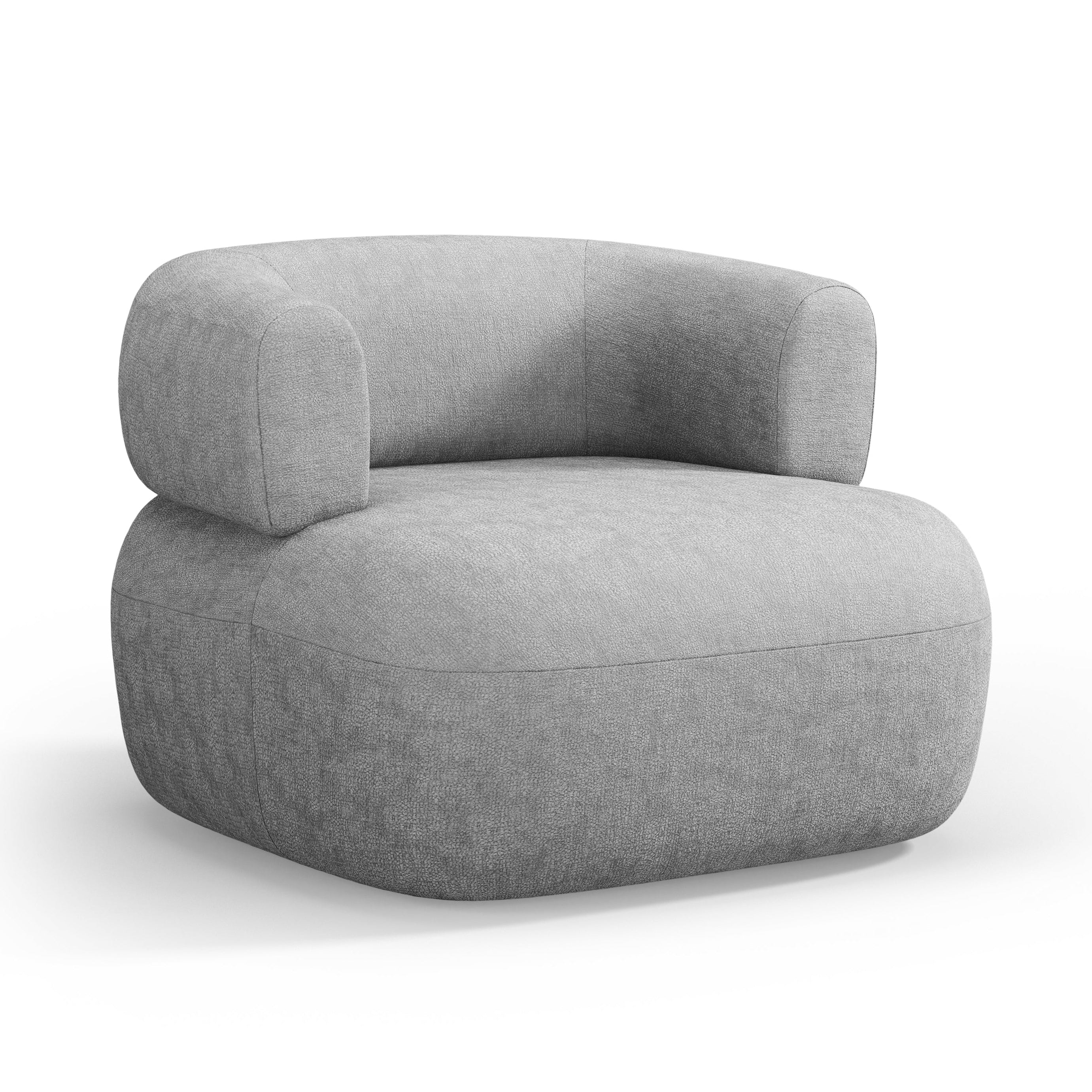 Sessel JENNY silber Chenille