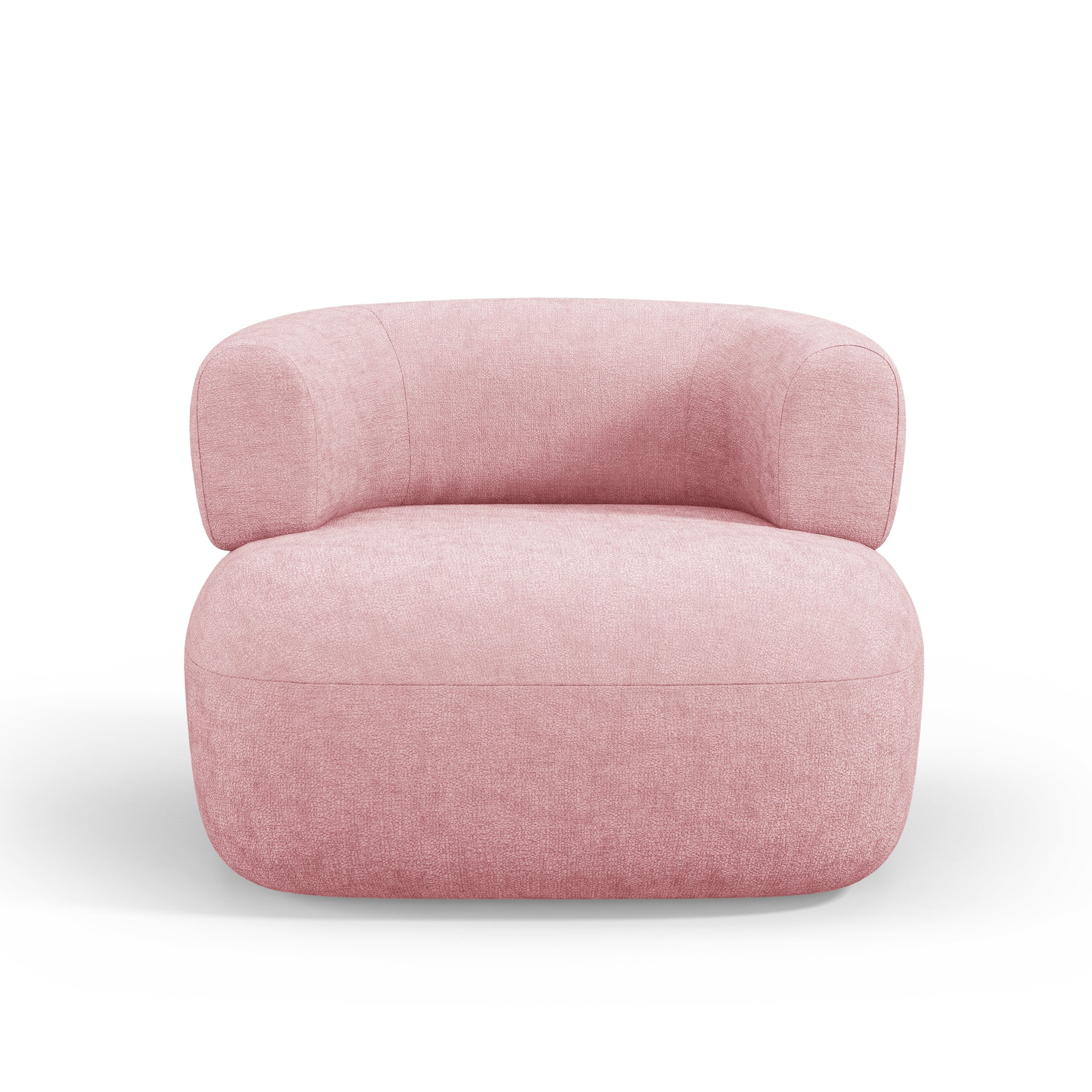 Sessel JENNY rosa Chenille