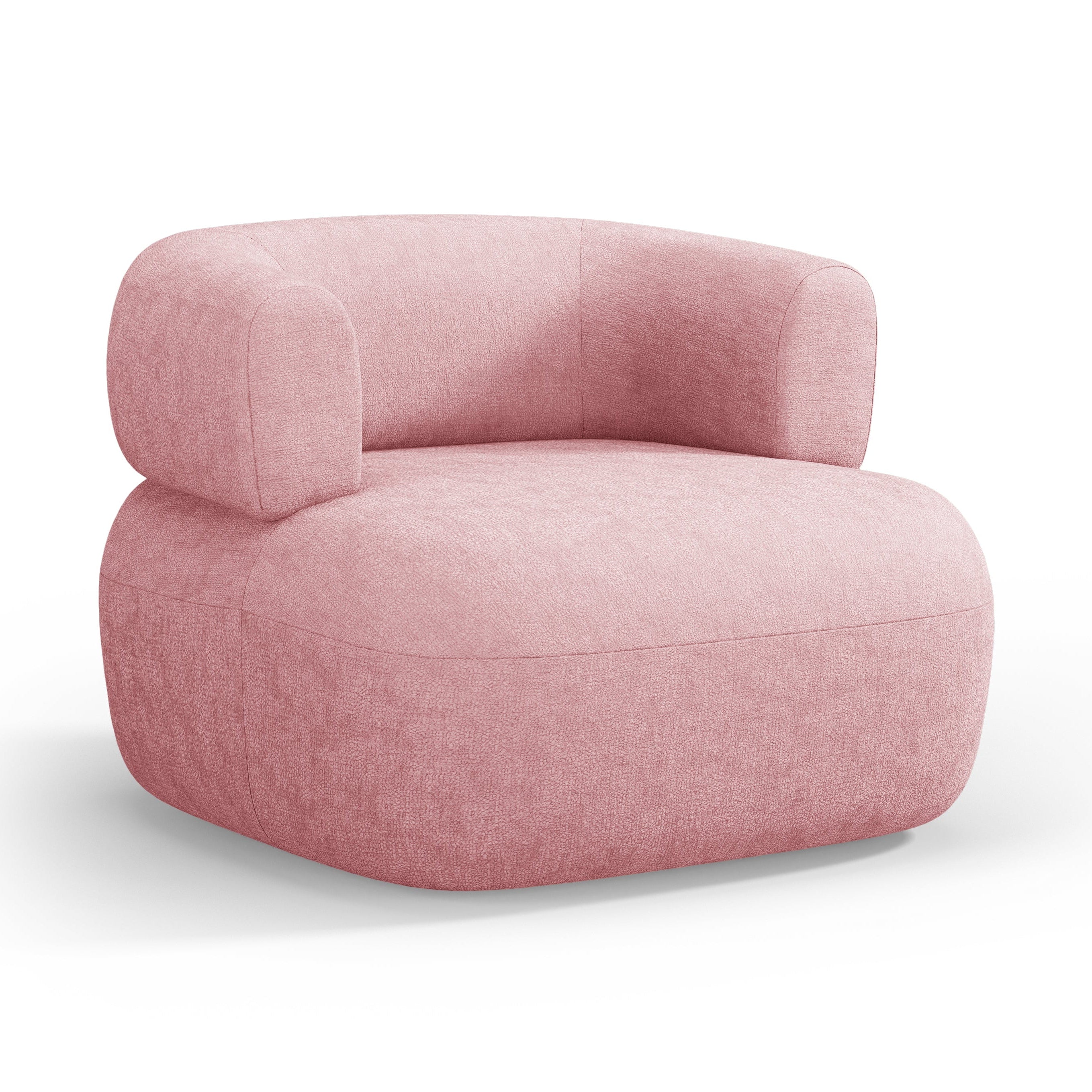 Sessel JENNY rosa Chenille
