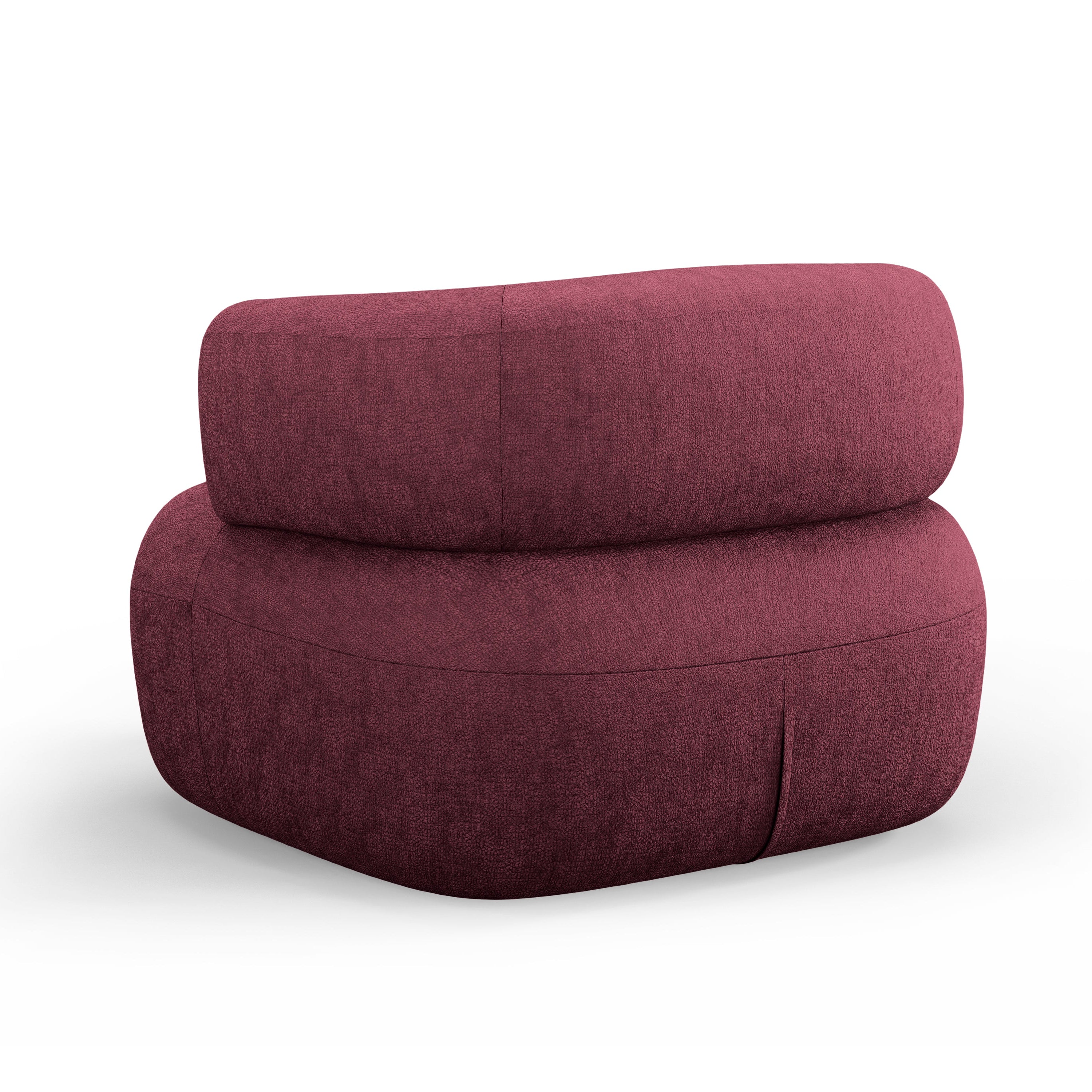 Sessel JENNY kirschrot Chenille