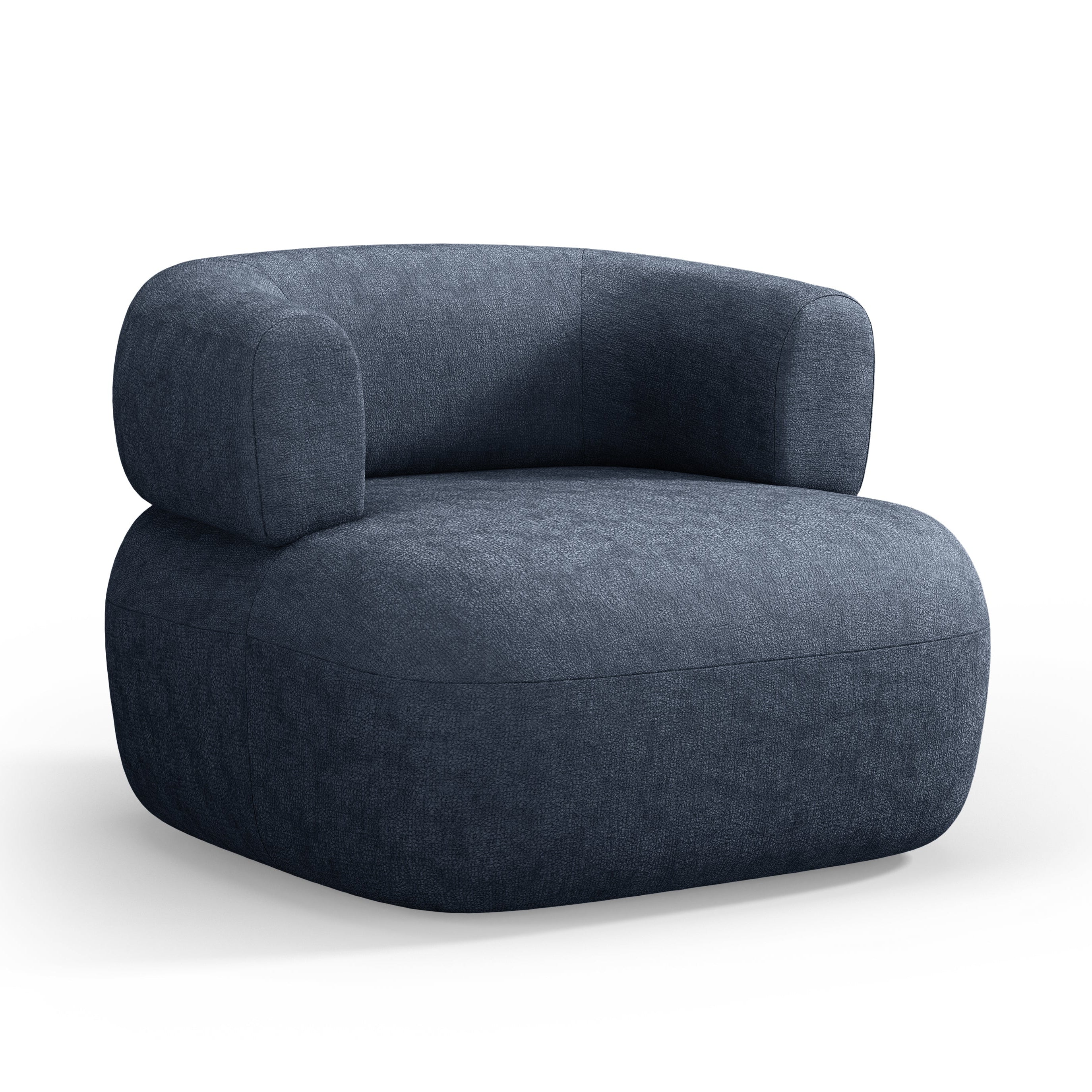 Sessel JENNY dunkelblau Chenille