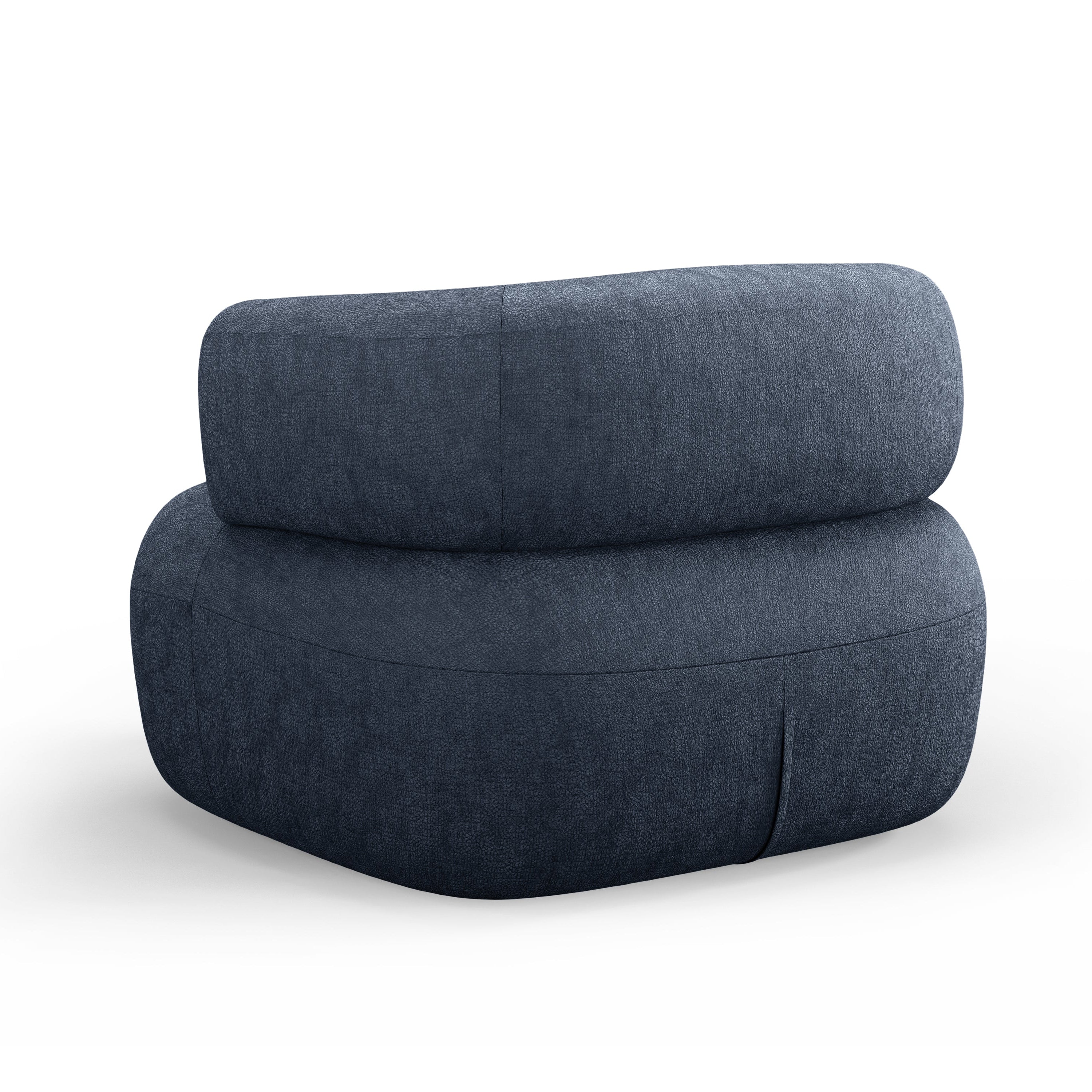 Sessel JENNY dunkelblau Chenille