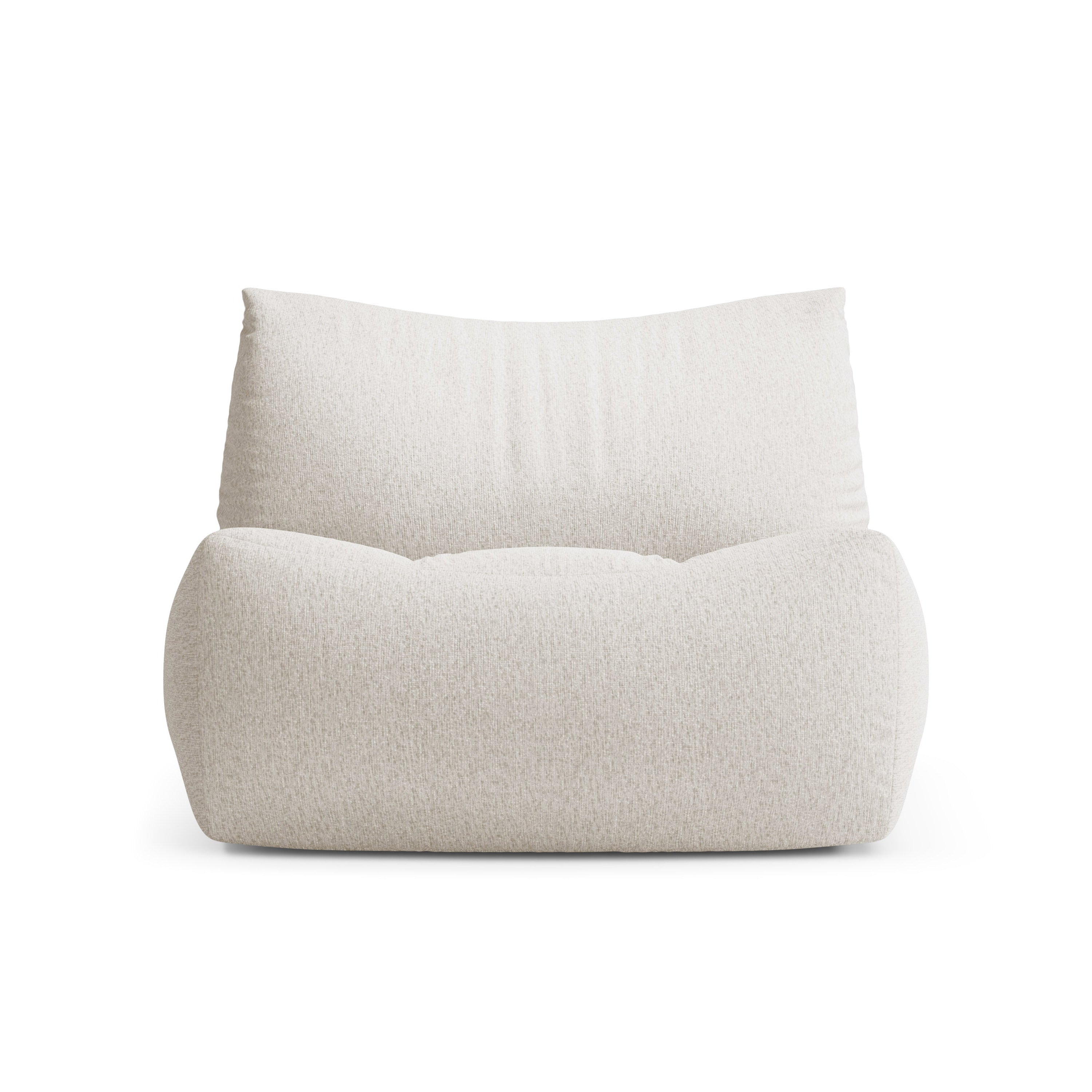Sessel TOVE hellbeige Chenille