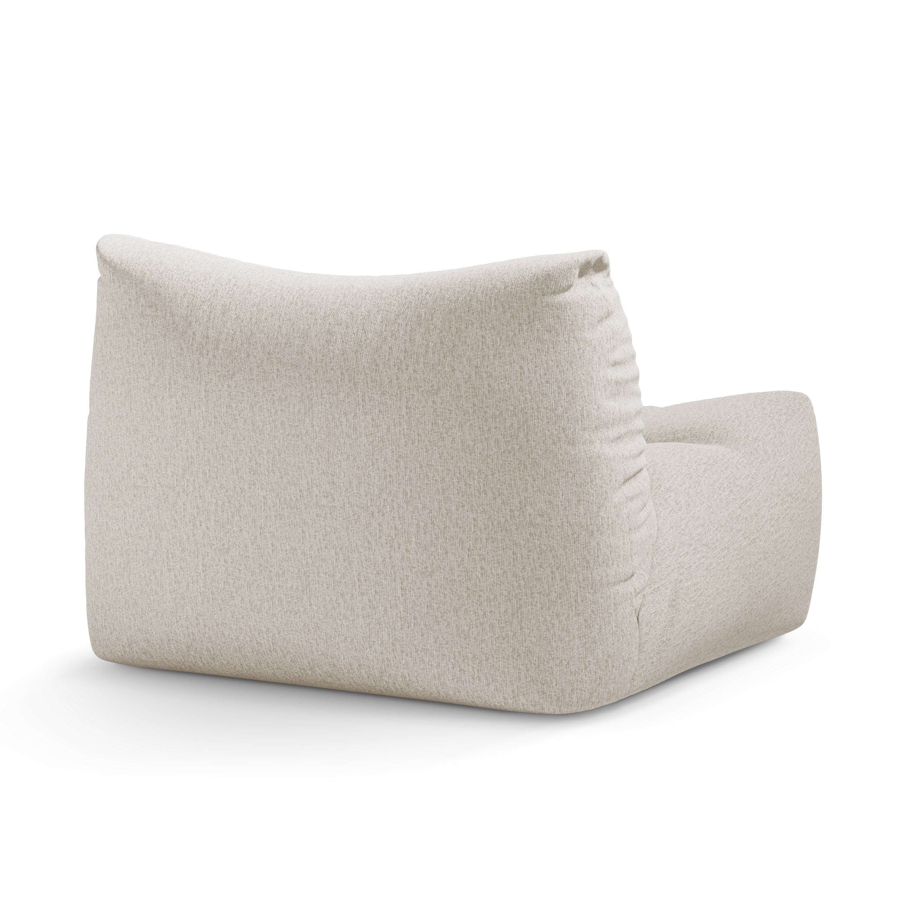 Sessel TOVE hellbeige Chenille