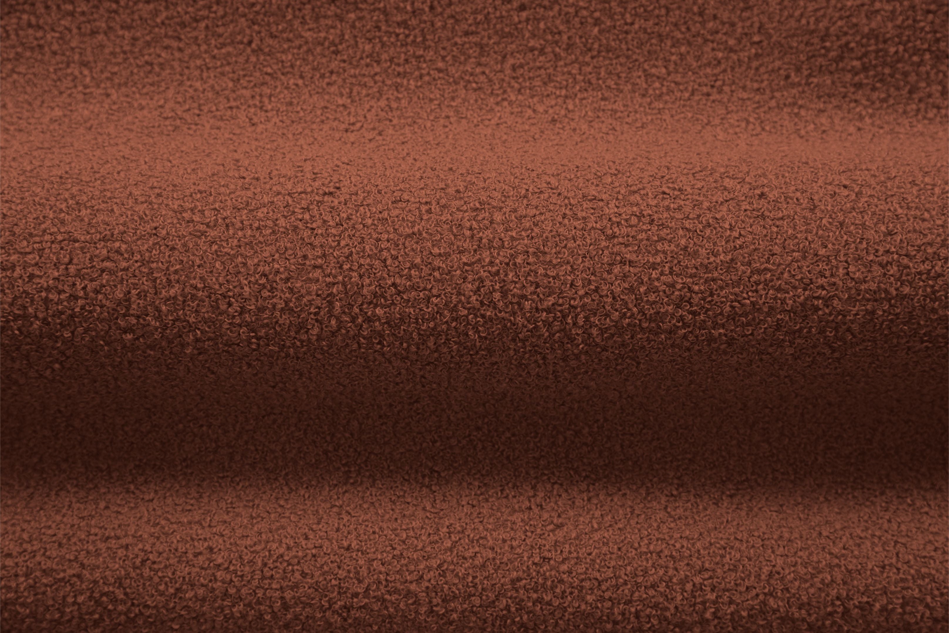 Sessel JENNY ziegelrot Boucle